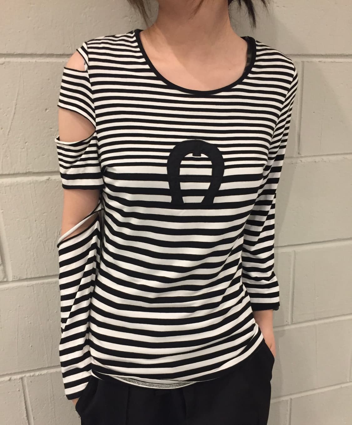 ”Unknown“ Stripe Dismantling Long Sleeve 상품이미지1