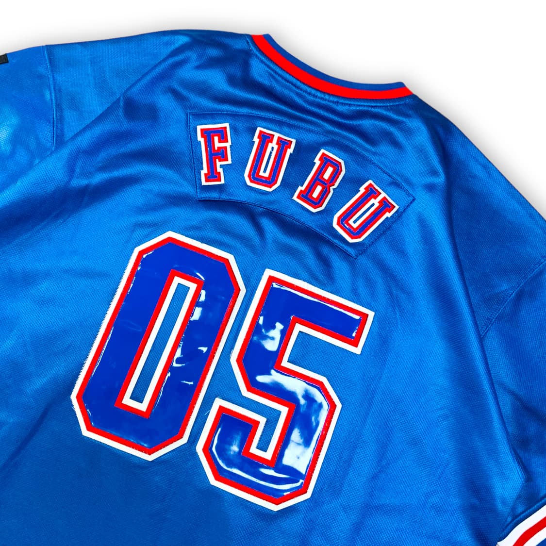 FUBU 푸부 뉴욕 올드스쿨 글로시 힙합 반팔 져지 상품이미지5
