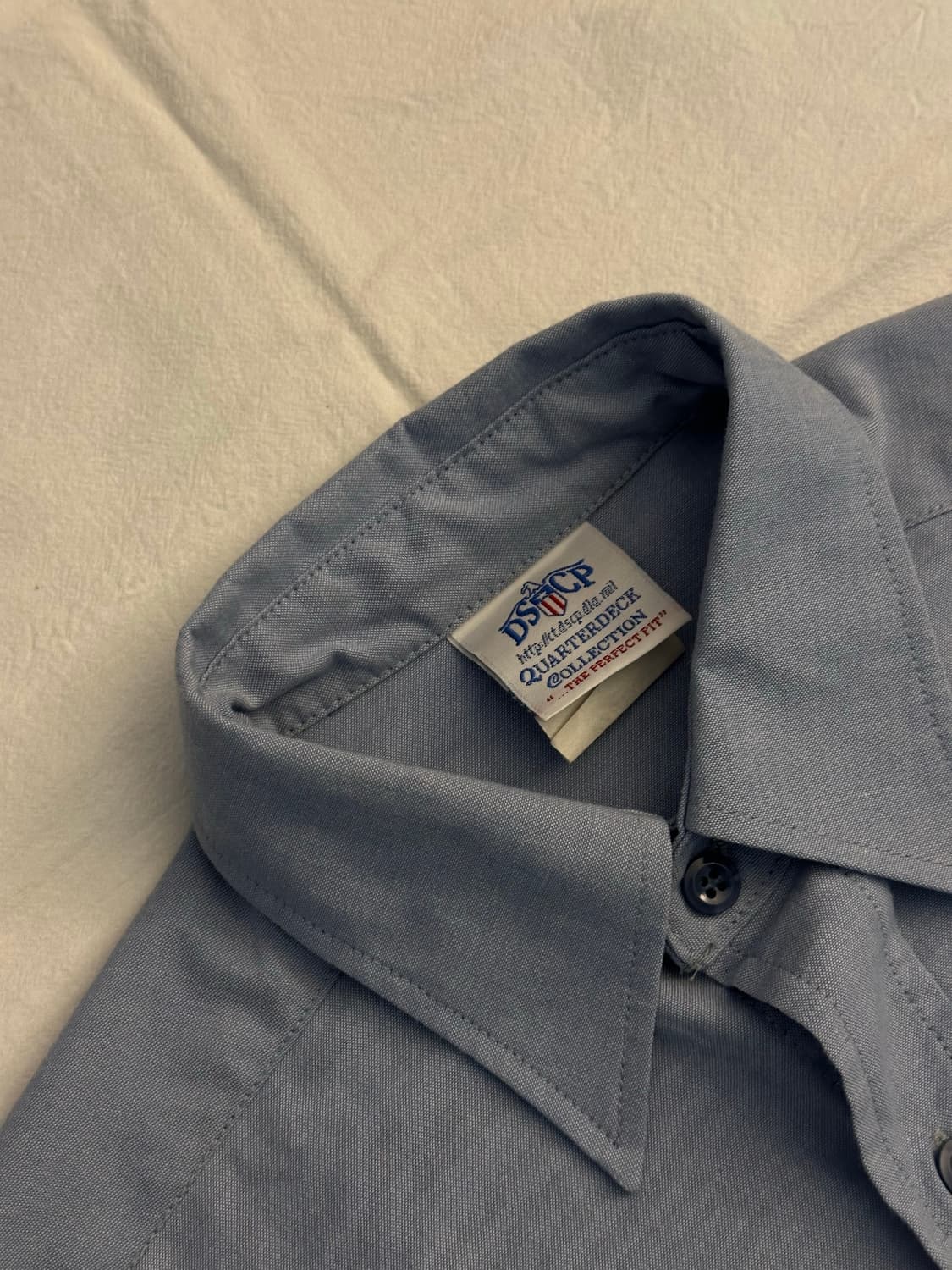 (데드스탁급) US NAVY 미해군 샴브레이 셔츠 상품이미지3