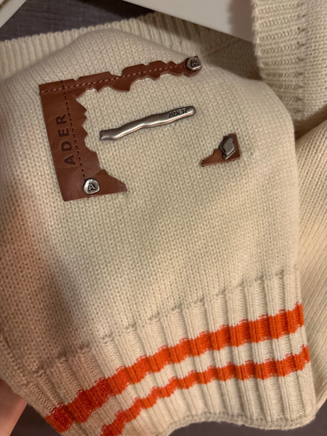 아더에러 ADER ERROR 니트 볼레로 가디건 아이보리 상품이미지4