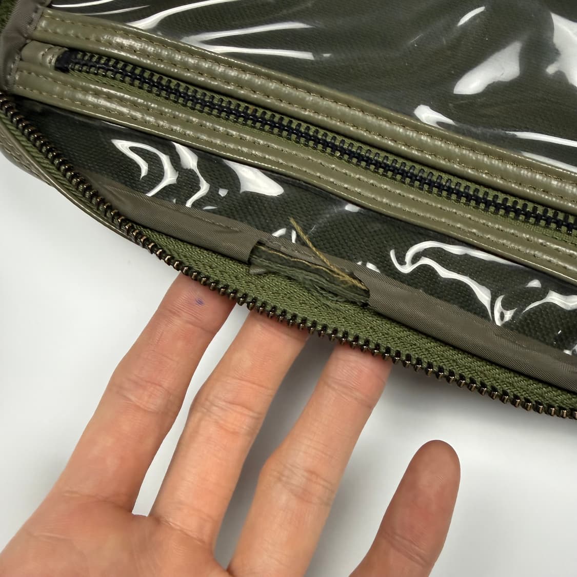 요시다포터 러기지라벨 라이너 숄더백 올리브 상품이미지7