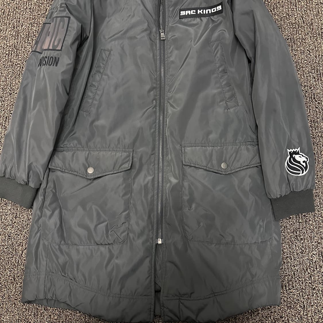 NBA 엔비에이 패딩 롱 항공 점퍼 L 상품이미지3