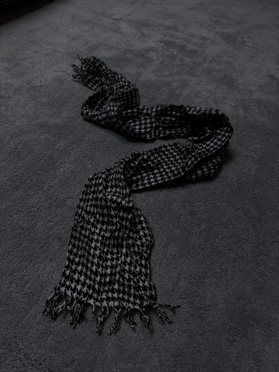 Vintage V-kei,punk mood flannel muffler 상품이미지3