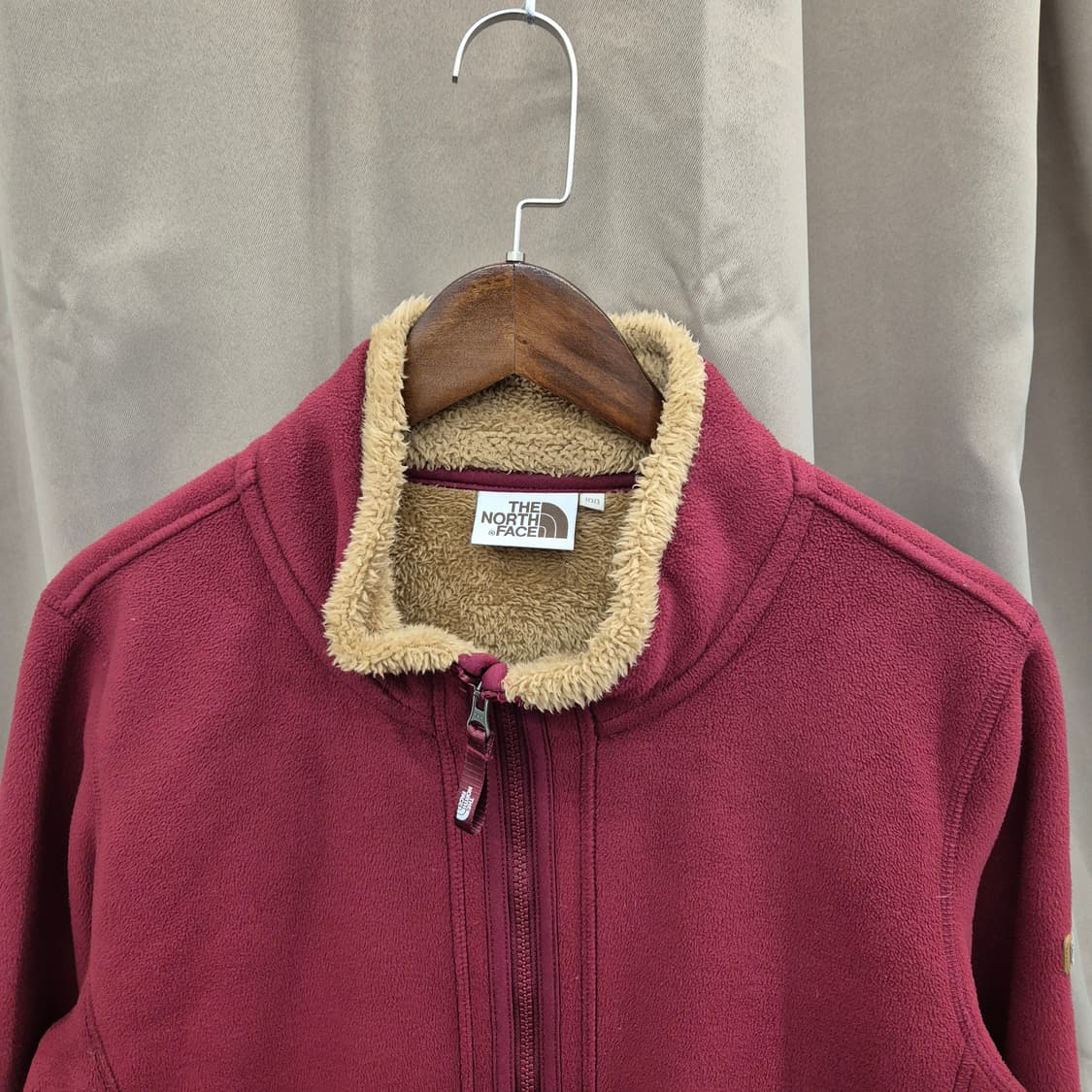 노스페이스 버건디 여성 플리스 100 상품이미지2