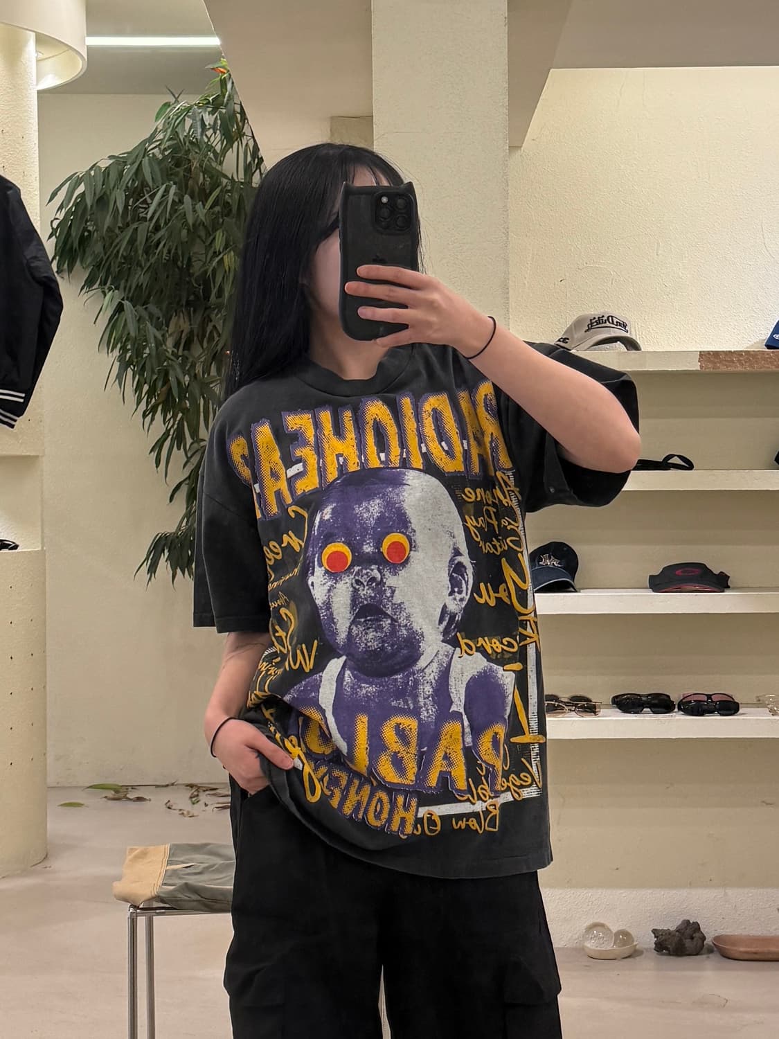 Bootleg Tees 라디오헤드 파블로 허니 그래픽 반팔 티셔츠 U20 상품이미지1