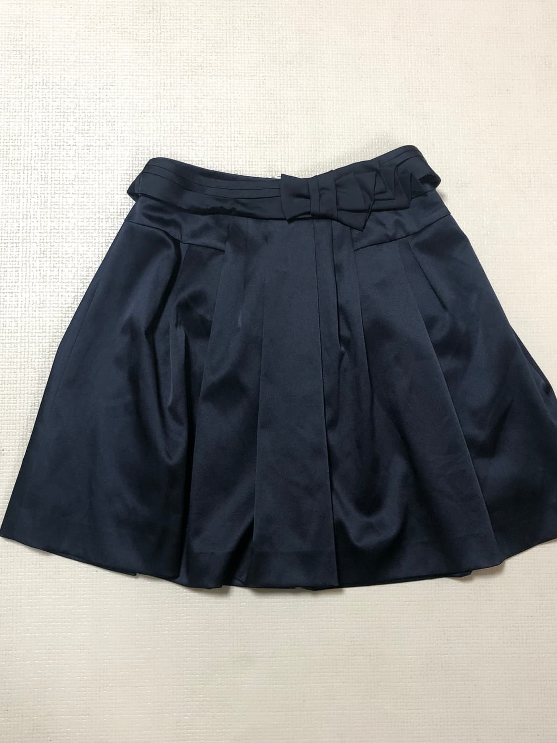 빈티지 네이비 리본 새틴 스커트 상품이미지9