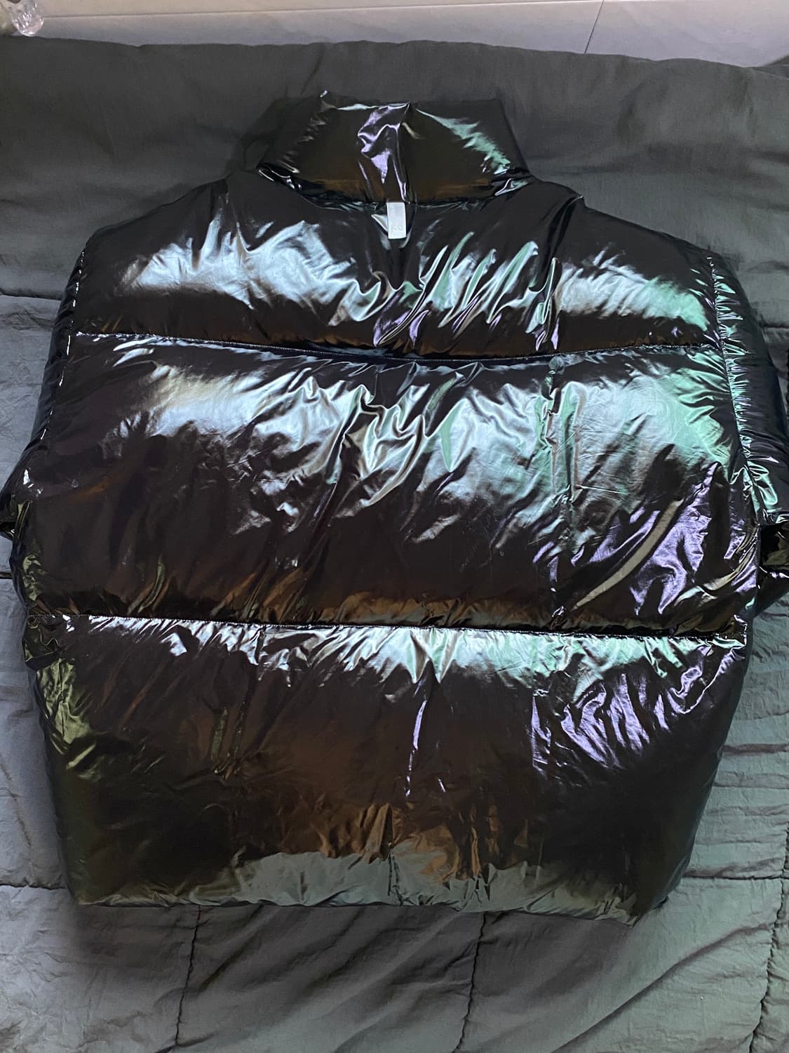 노매뉴얼 LUKE DUCK DOWN - Glossy black 상품이미지2