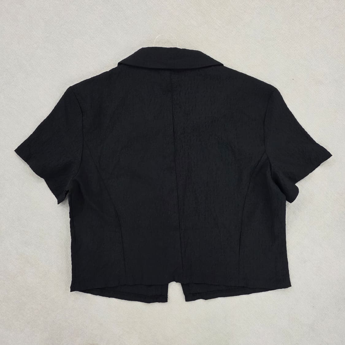 L 새상품 에잇세컨즈 링클 리본 블라우스 0225J 상품이미지4