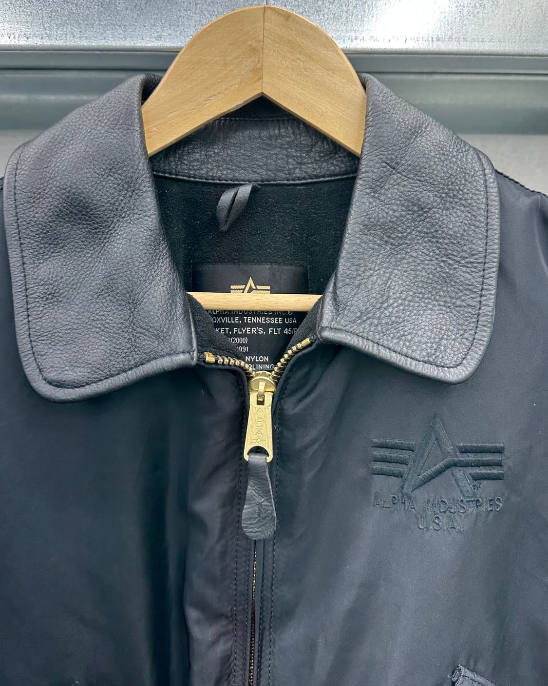 (L)ALPHA FLT 45/9 항공점퍼-M1511 상품이미지2