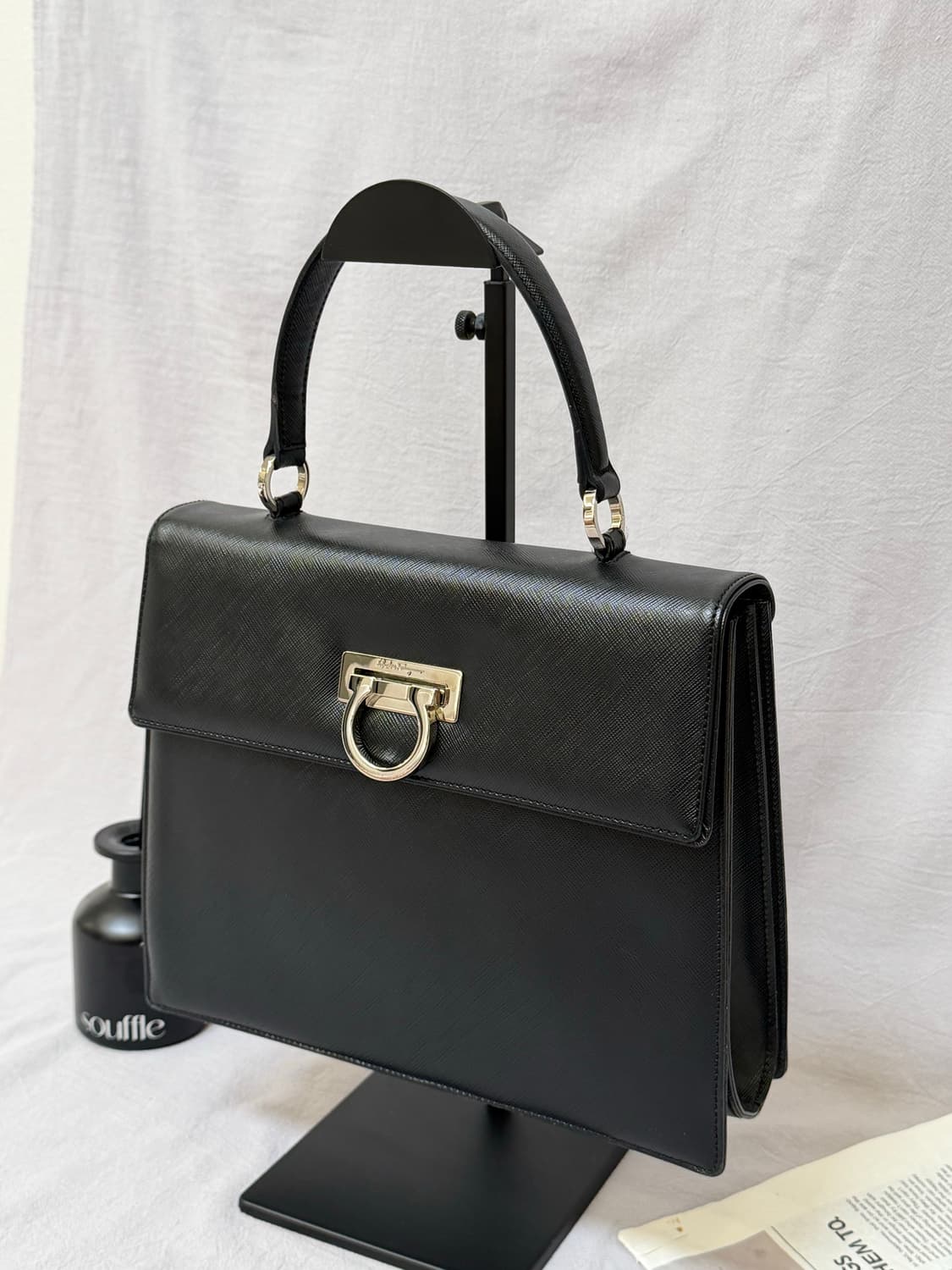 페라가모 간치니 켈리백 토트백 상품이미지4