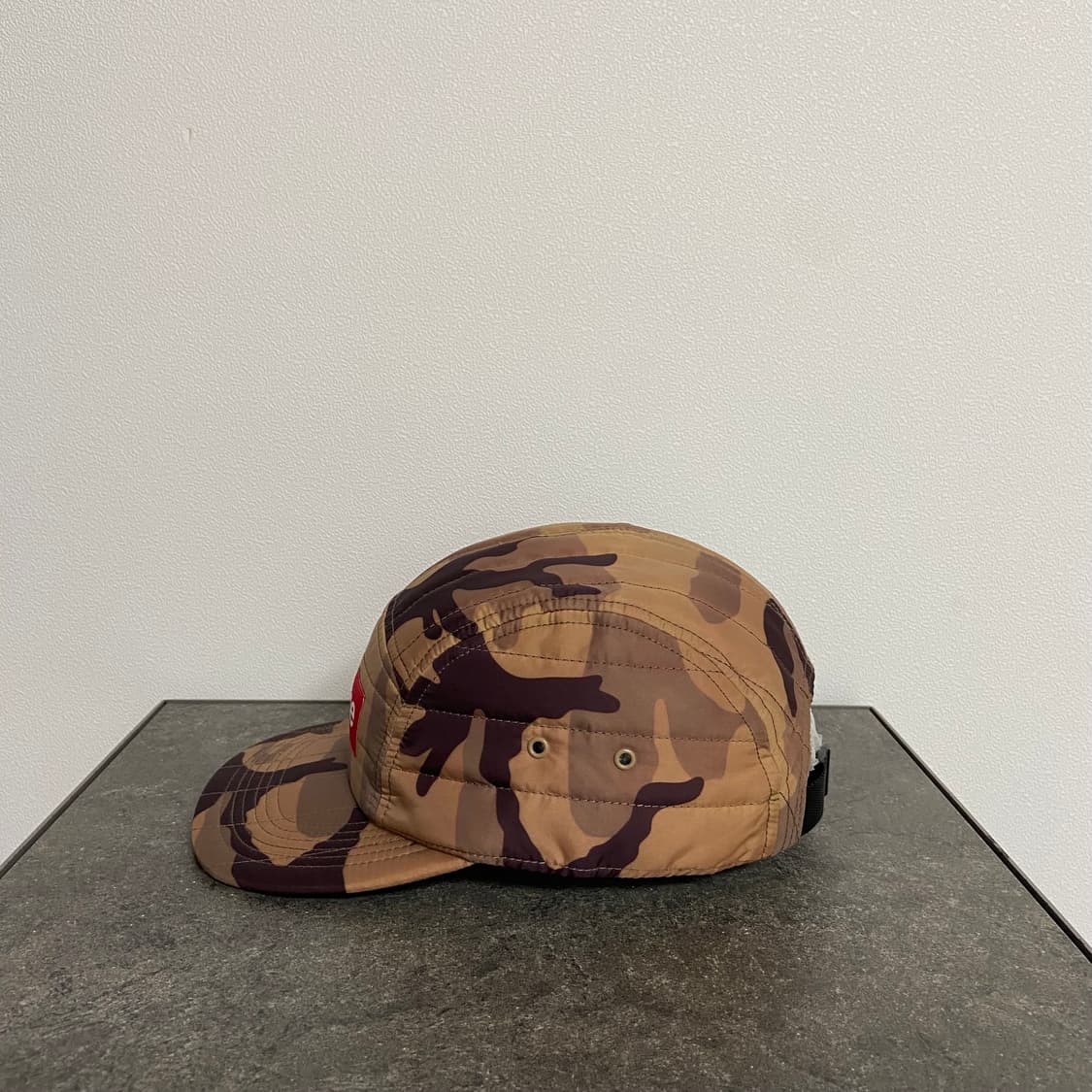 (OS) 슈프림 박스로고 캠프캡 모자 카모 탄 브라운 상품이미지2