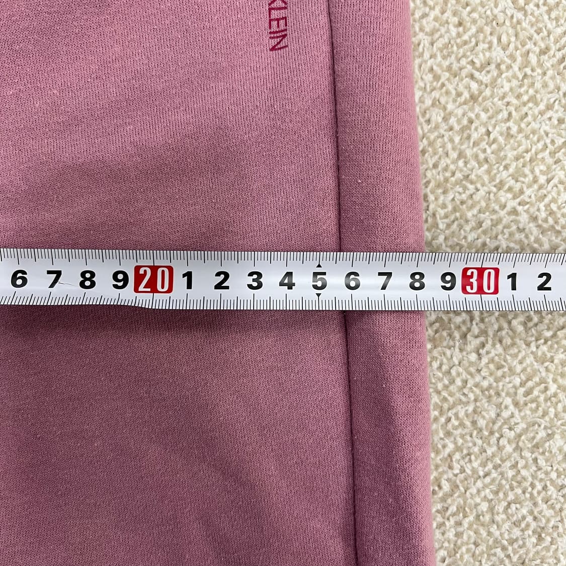 [S] 캘빈클라인 여성 기모 후드 집업 조거 트레이닝 셋업 세트 0120 상품이미지10