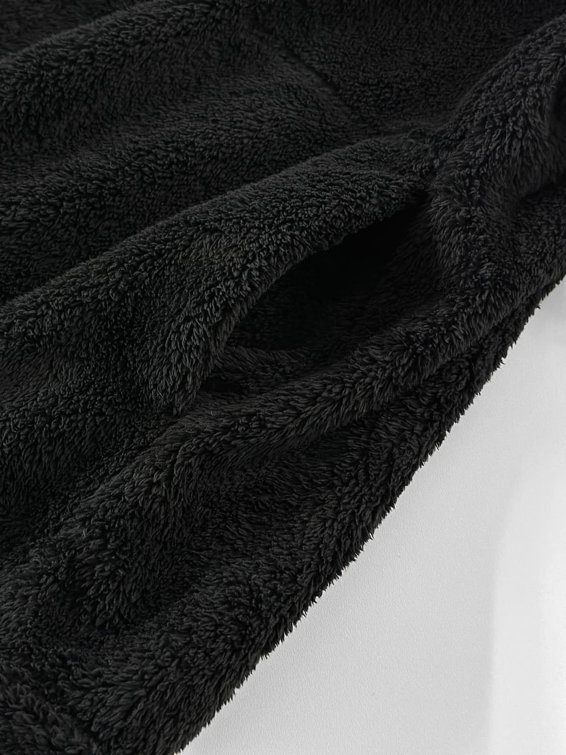 요지 야마모토 리빙 블랙 플리스 자켓 상품이미지6