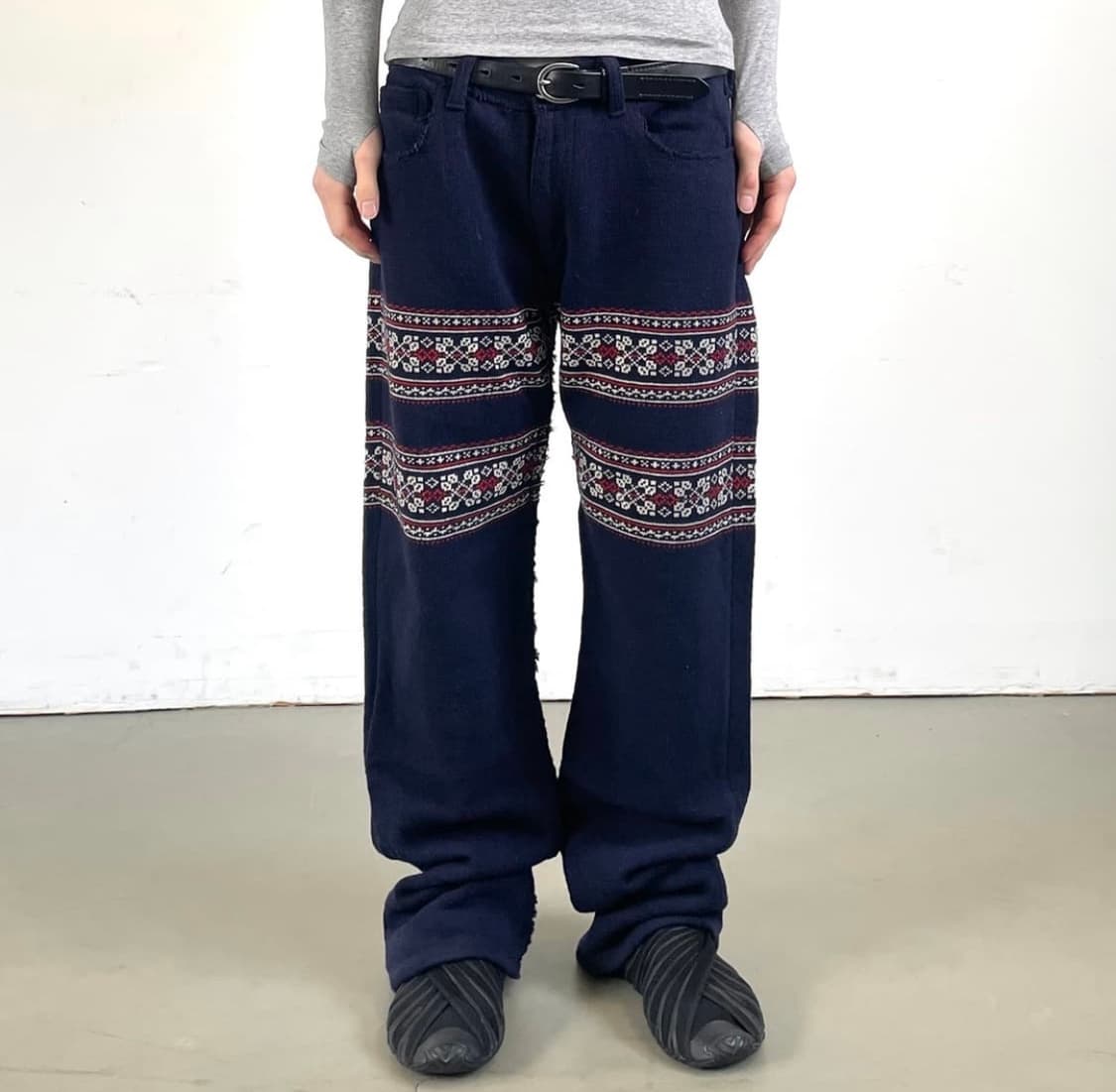 [s]2003fw 준야와타나베 노르딕 팬츠 상품이미지2