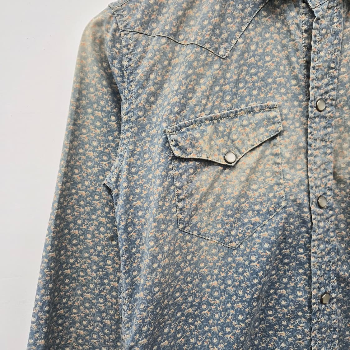 폴로 랄프로렌 플라워 웨스턴 셔츠 S 상품이미지3