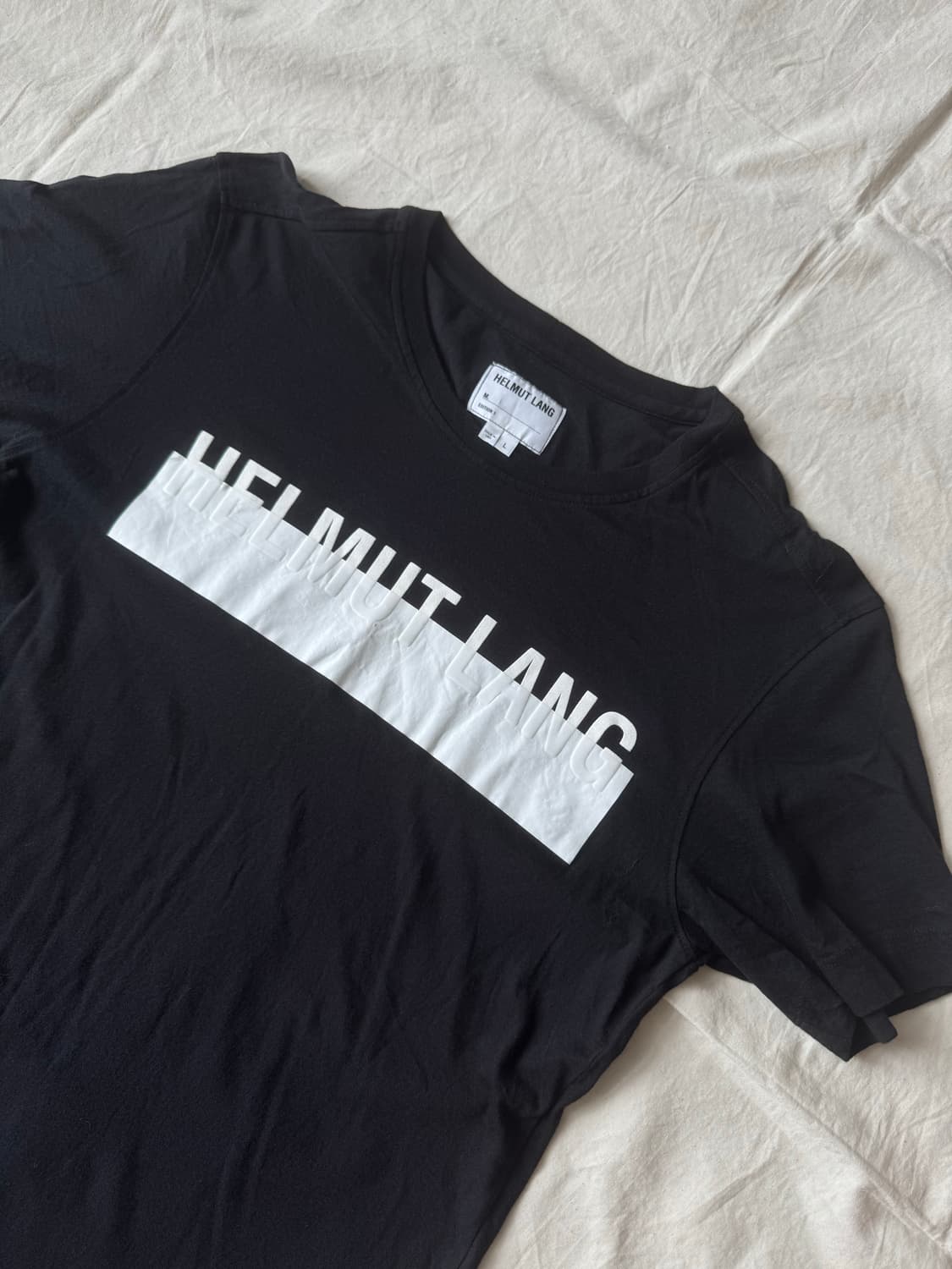 Helmut Lang Logo T shirt 상품이미지1