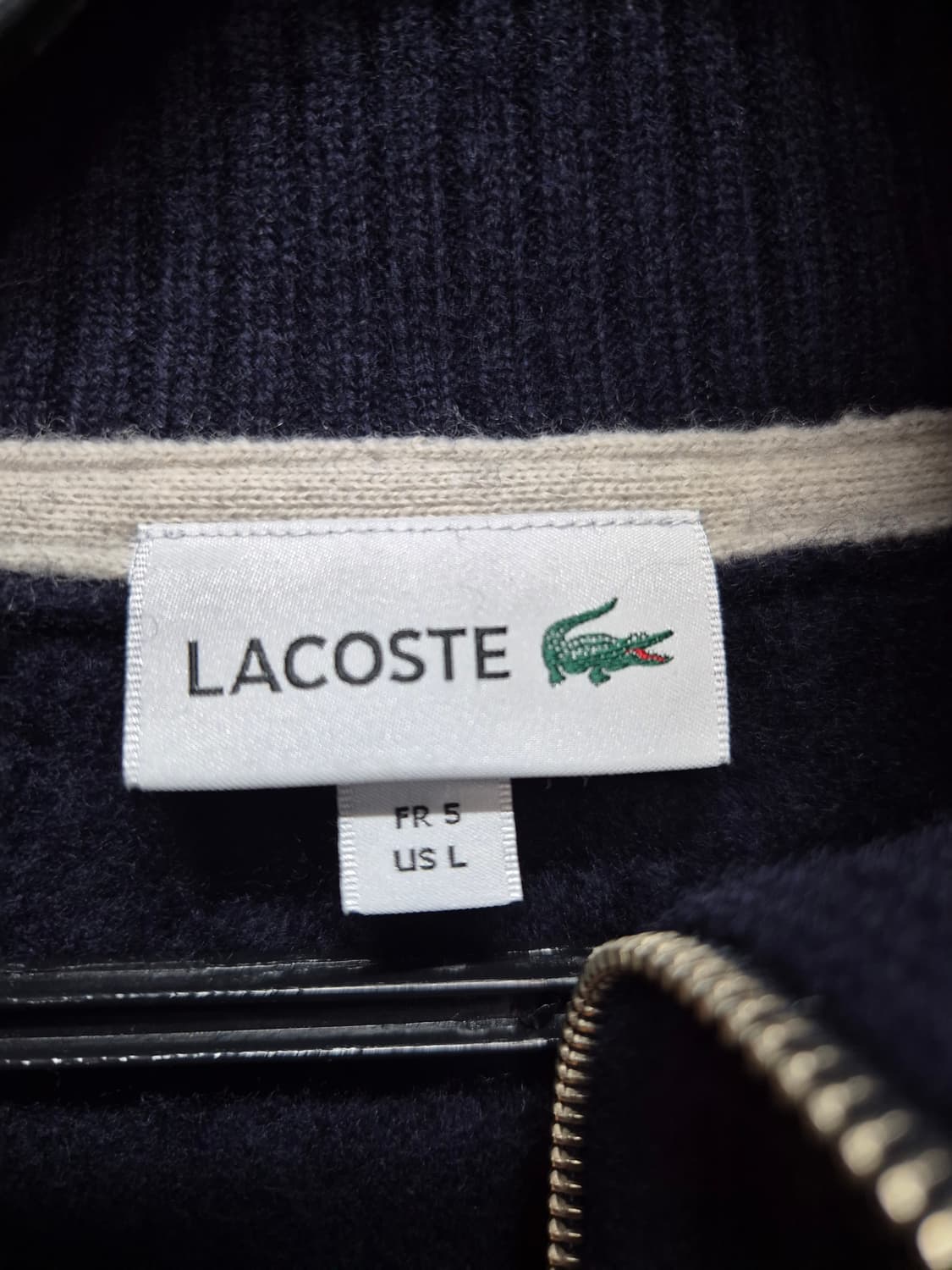 라코스테 니트집업  상품이미지3