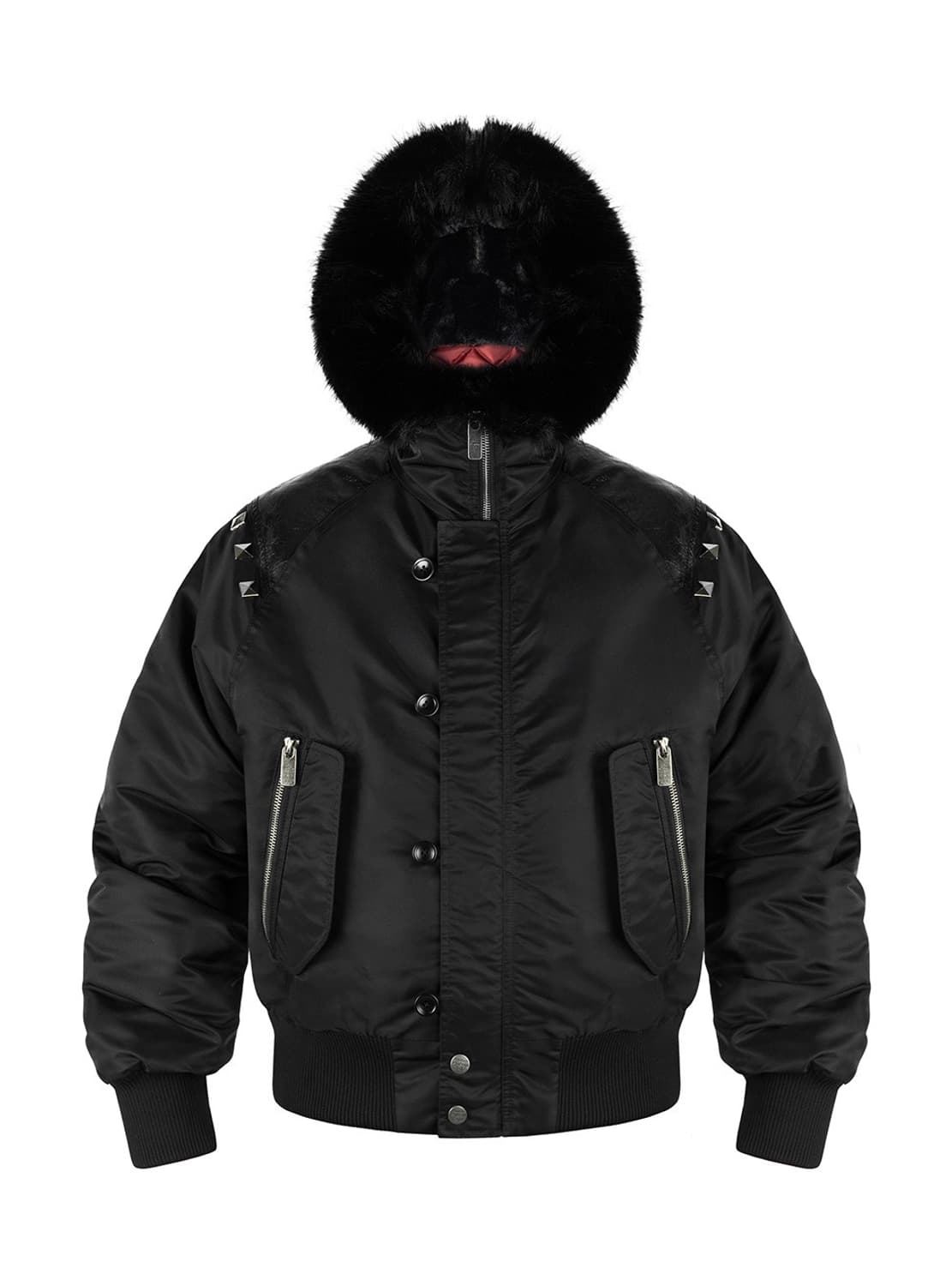 Studded Hooded N2B Jacket  상품이미지1