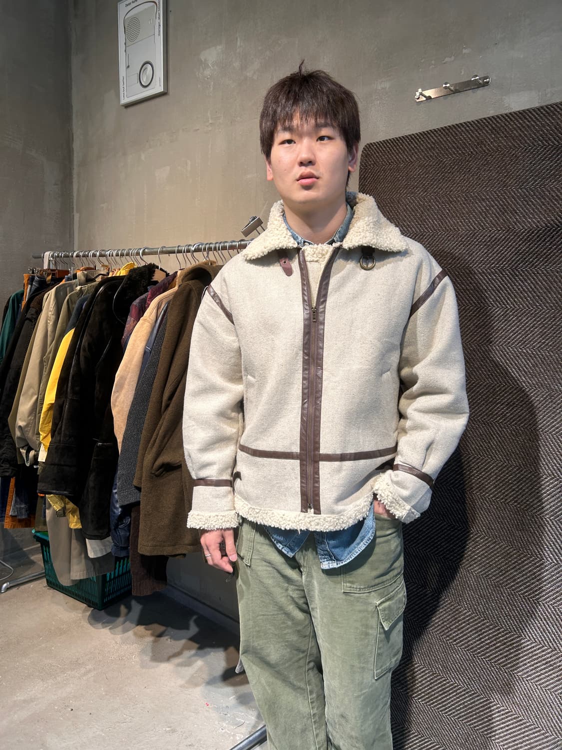 Powwnt lune 무스탕 자켓 상품이미지2