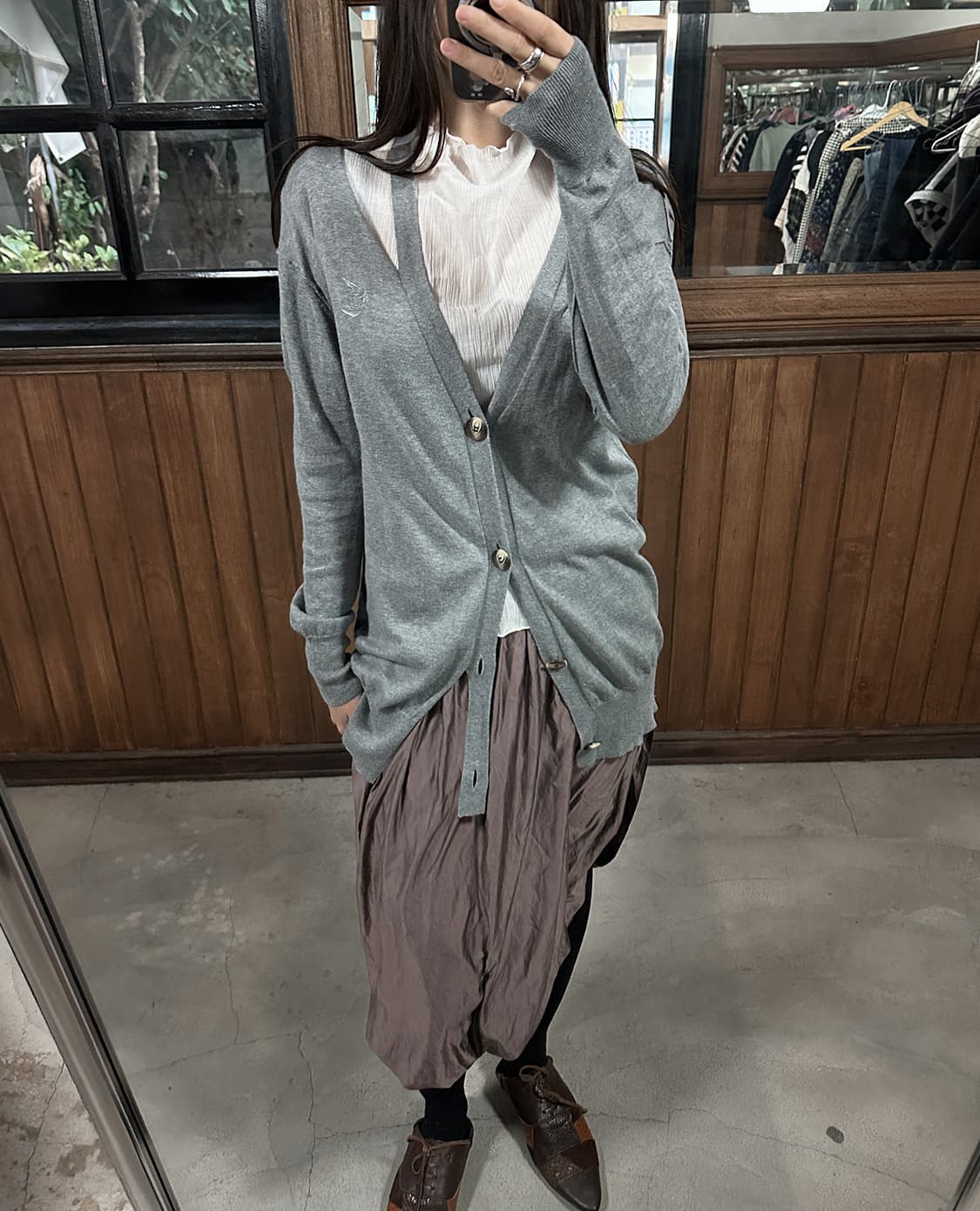 VIVIENNE WESTWOOD cut line cardigan 상품이미지1