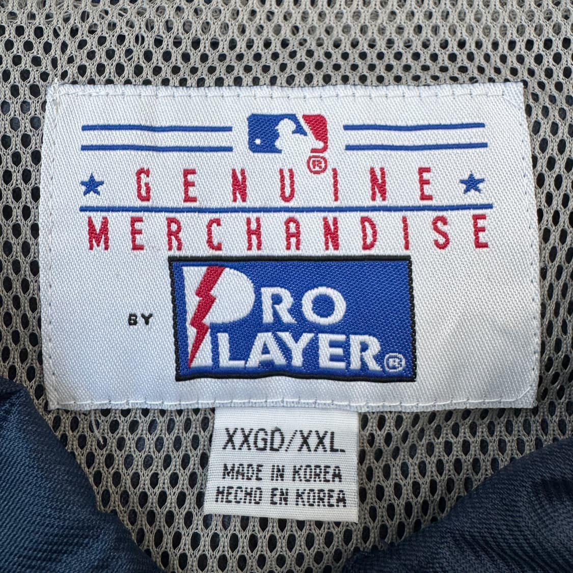 PRO PLAYER 90s 뉴욕 양키스 올드스쿨 바람막이 자켓 상품이미지7