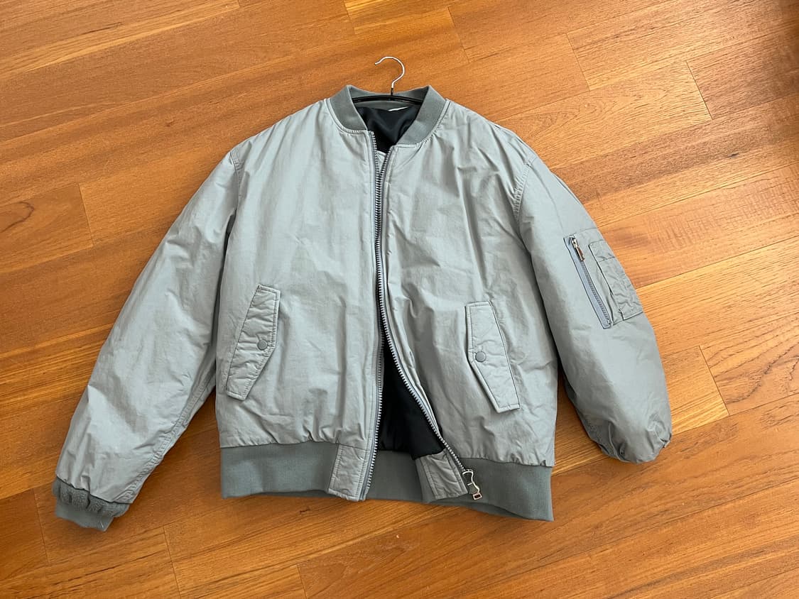 제멋 실버 MA-1 상품이미지2