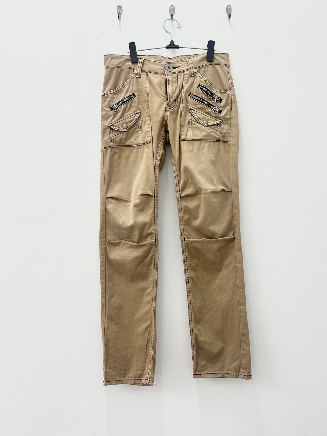 LEE zipper point back detail moto pants 상품이미지5