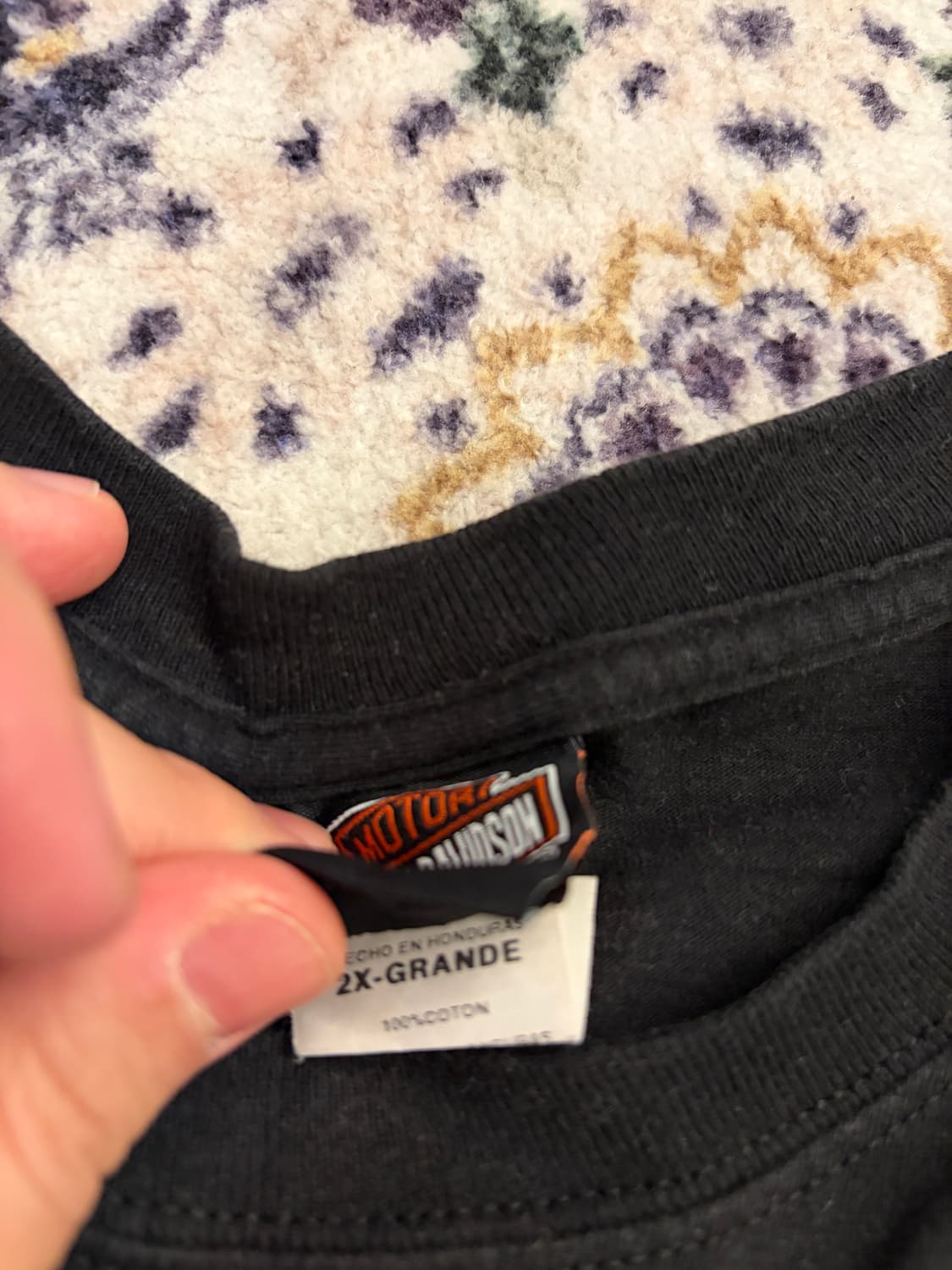 Harley Davidson Vintage Black Tee xxl 상품이미지3