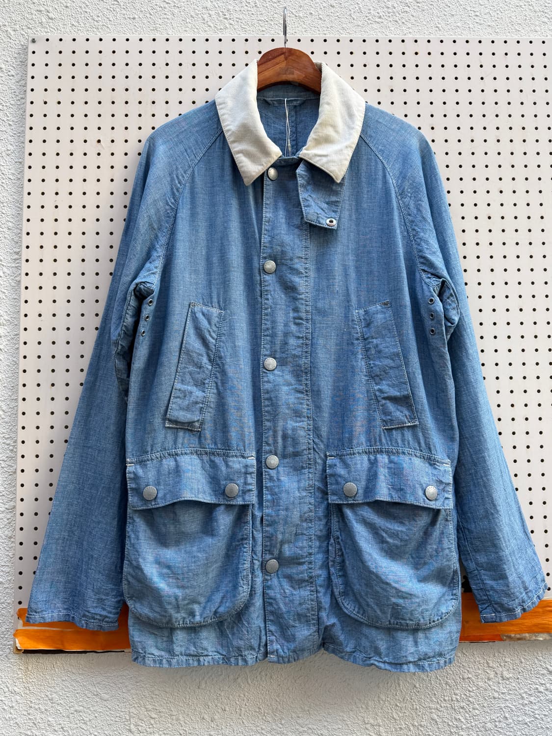 BARBOUR BEDALE CHAMBRAY 바버 비데일 샴브레이자켓 상품이미지1