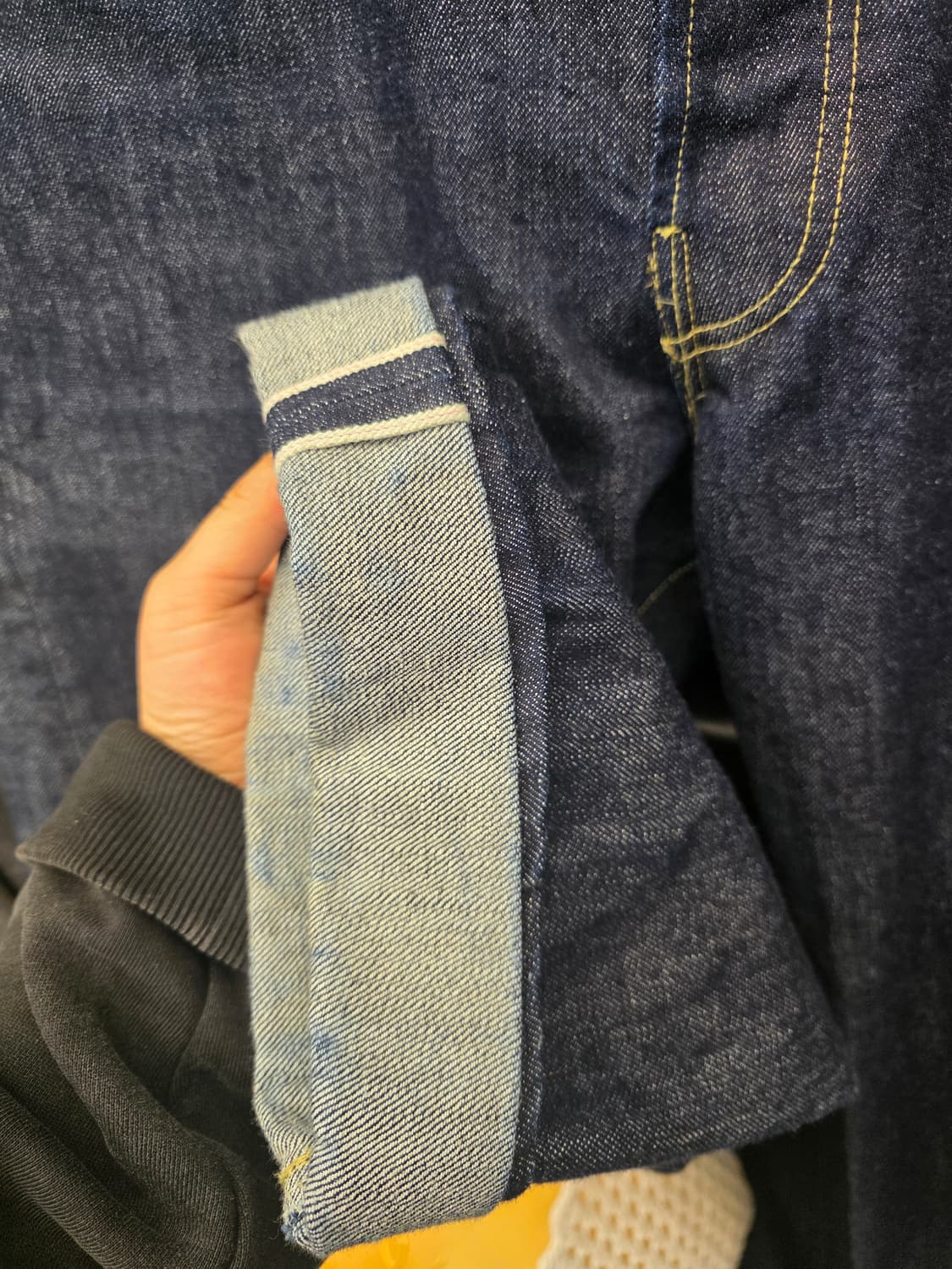 아웃스탠딩 셀비지 데님 팬츠 30 상품이미지4