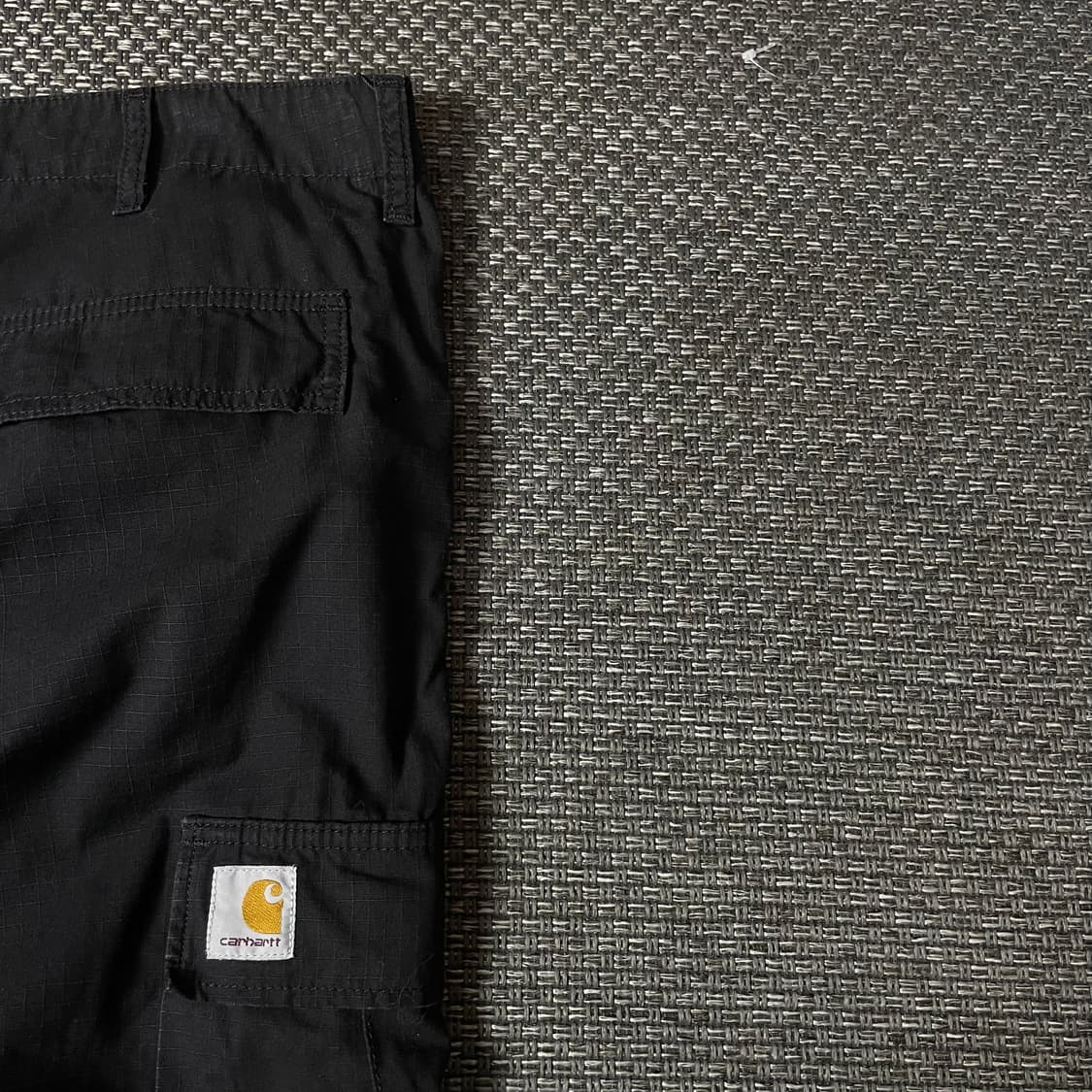 (34) 칼하트 블랙 카고 와이드 코튼 팬츠 상품이미지5