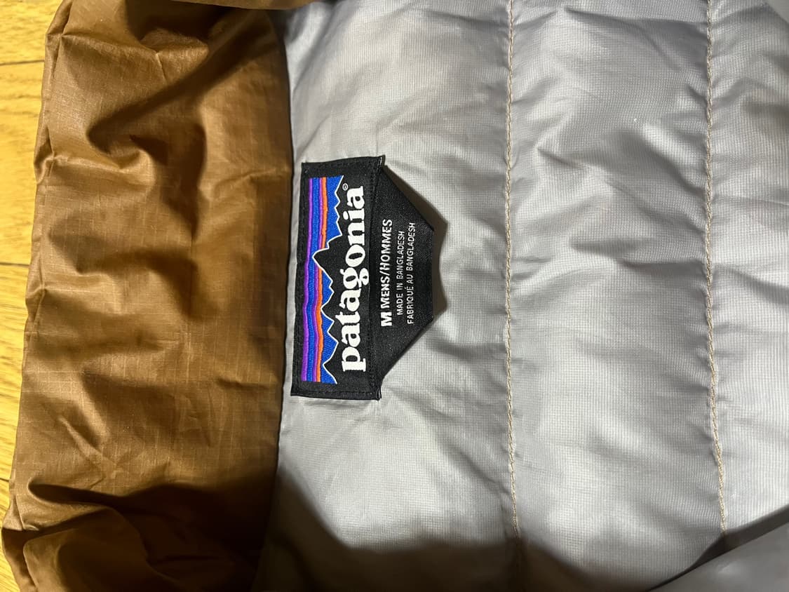 한정컬러 파타고니아 다운 스웨터 패딩 구스다운 m 클라이밍 등산 고프코어 상품이미지5