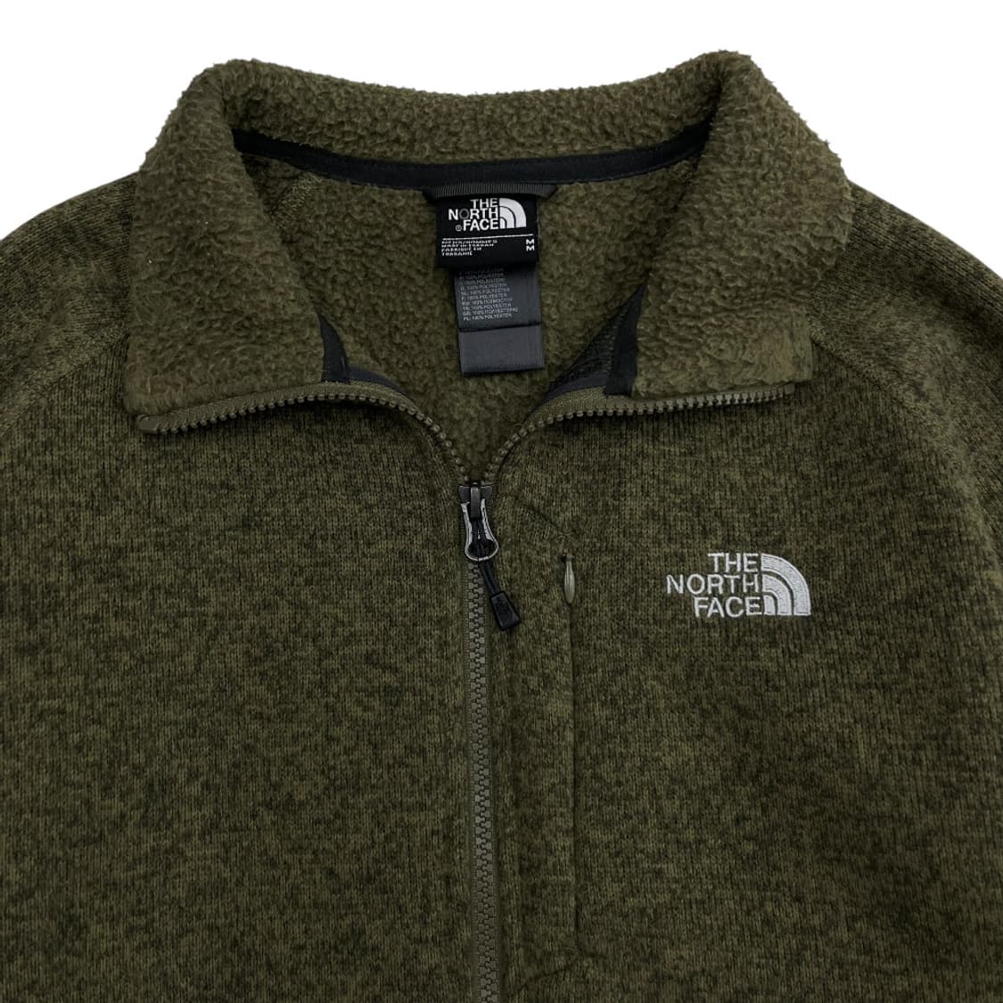 노스페이스 말차맛 플리스 집업 M 상품이미지5