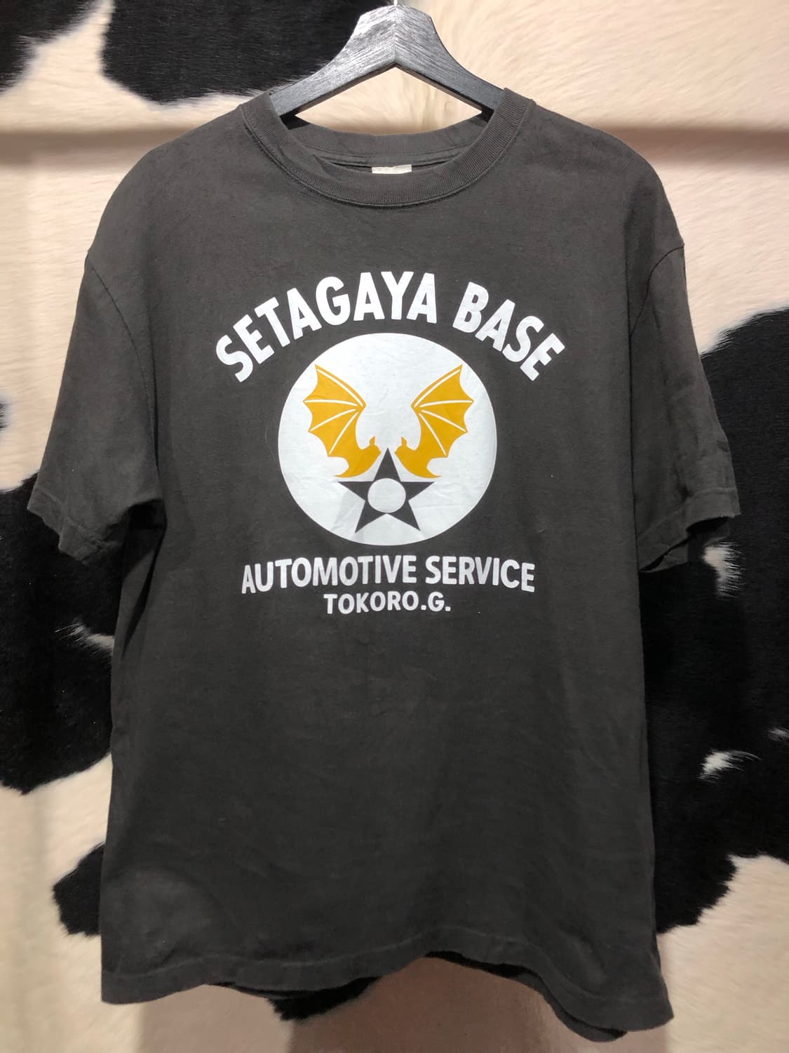 SETAGAYA BASE 차콜 컬러 반팔 상품이미지2