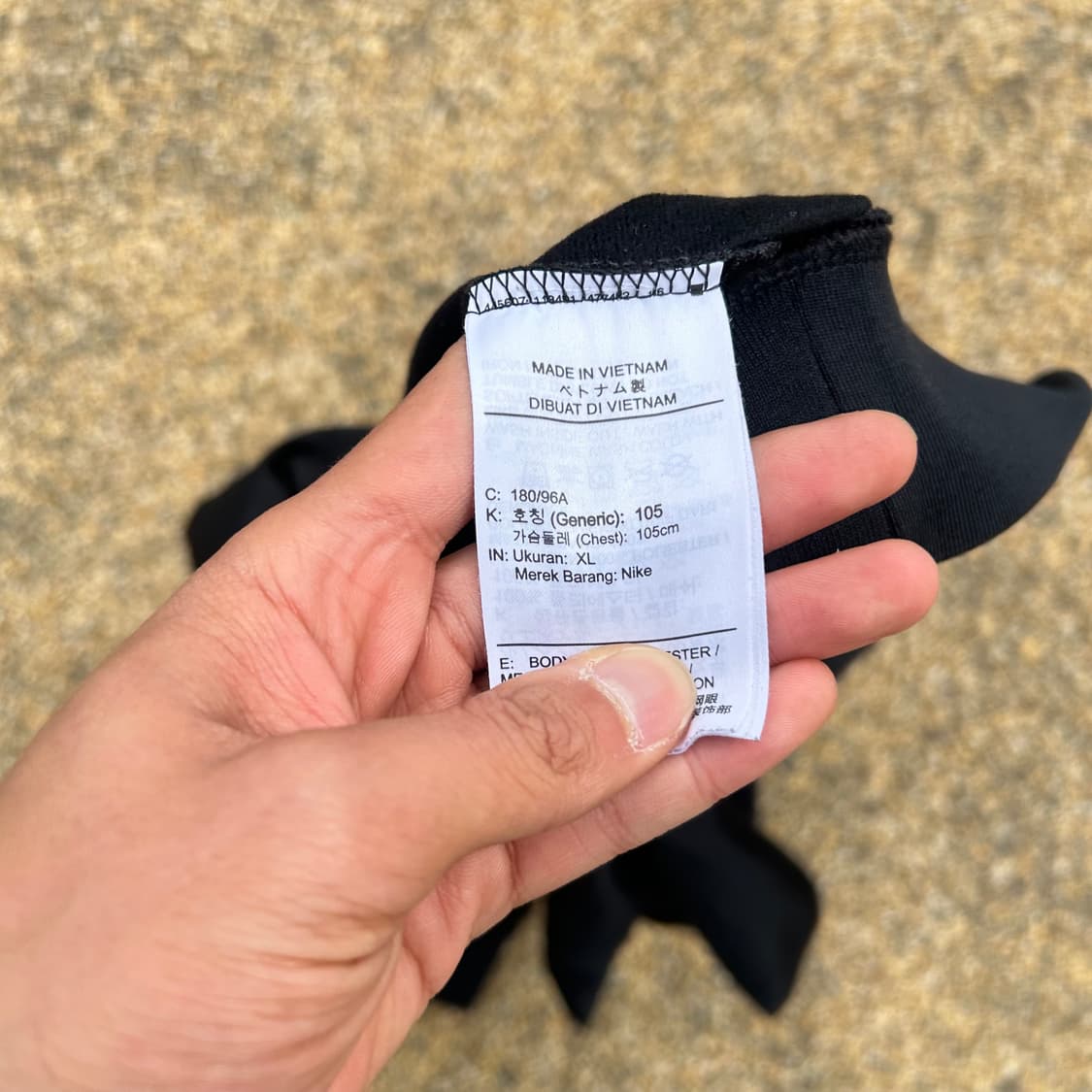 나이키(nike)골프 블랙 트랙탑 져지 상품이미지5