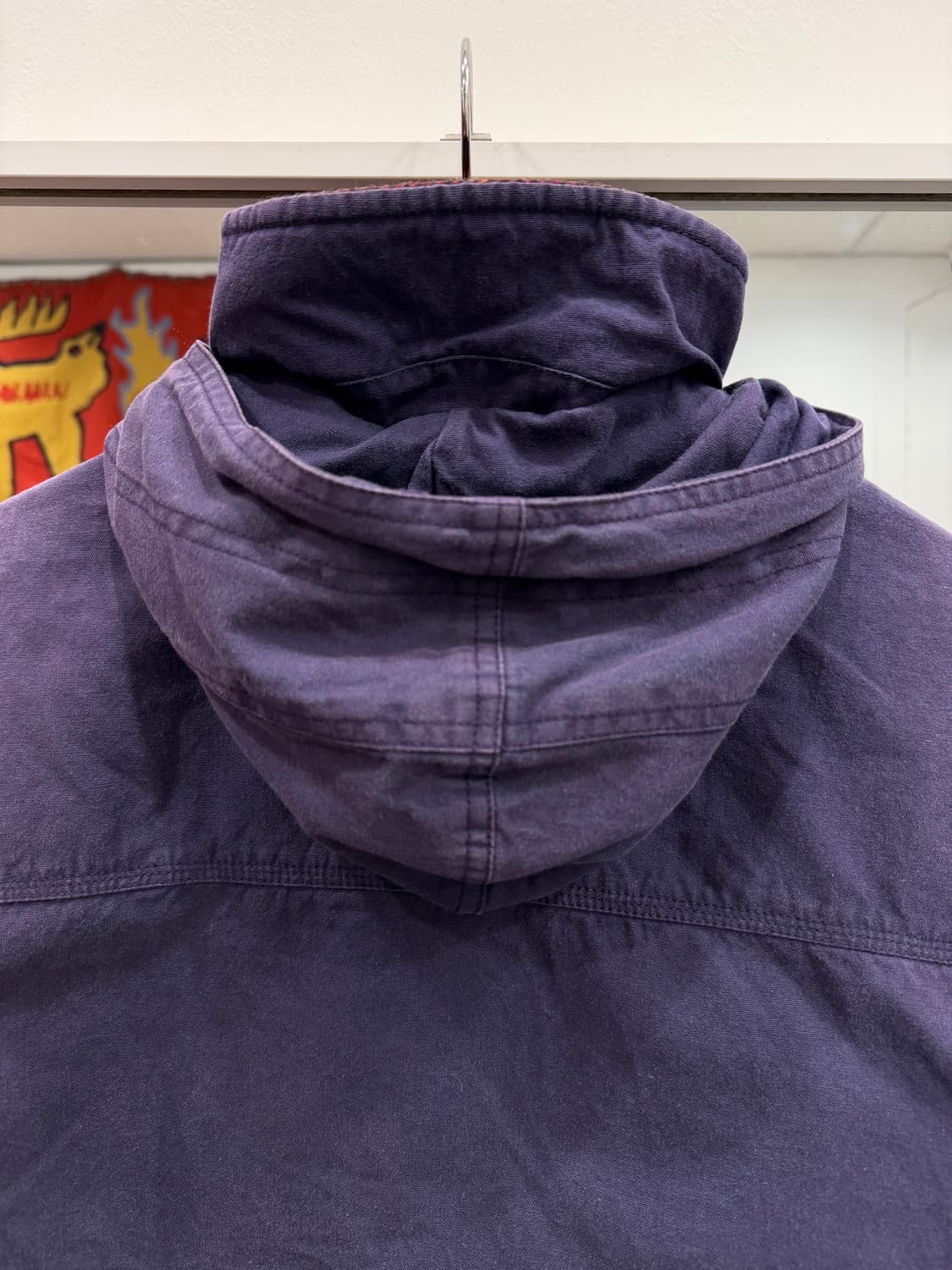 90-00s L.L.Bean 엘엘빈 코튼 캔버스 마운틴 헤비 후드 파카 상품이미지7