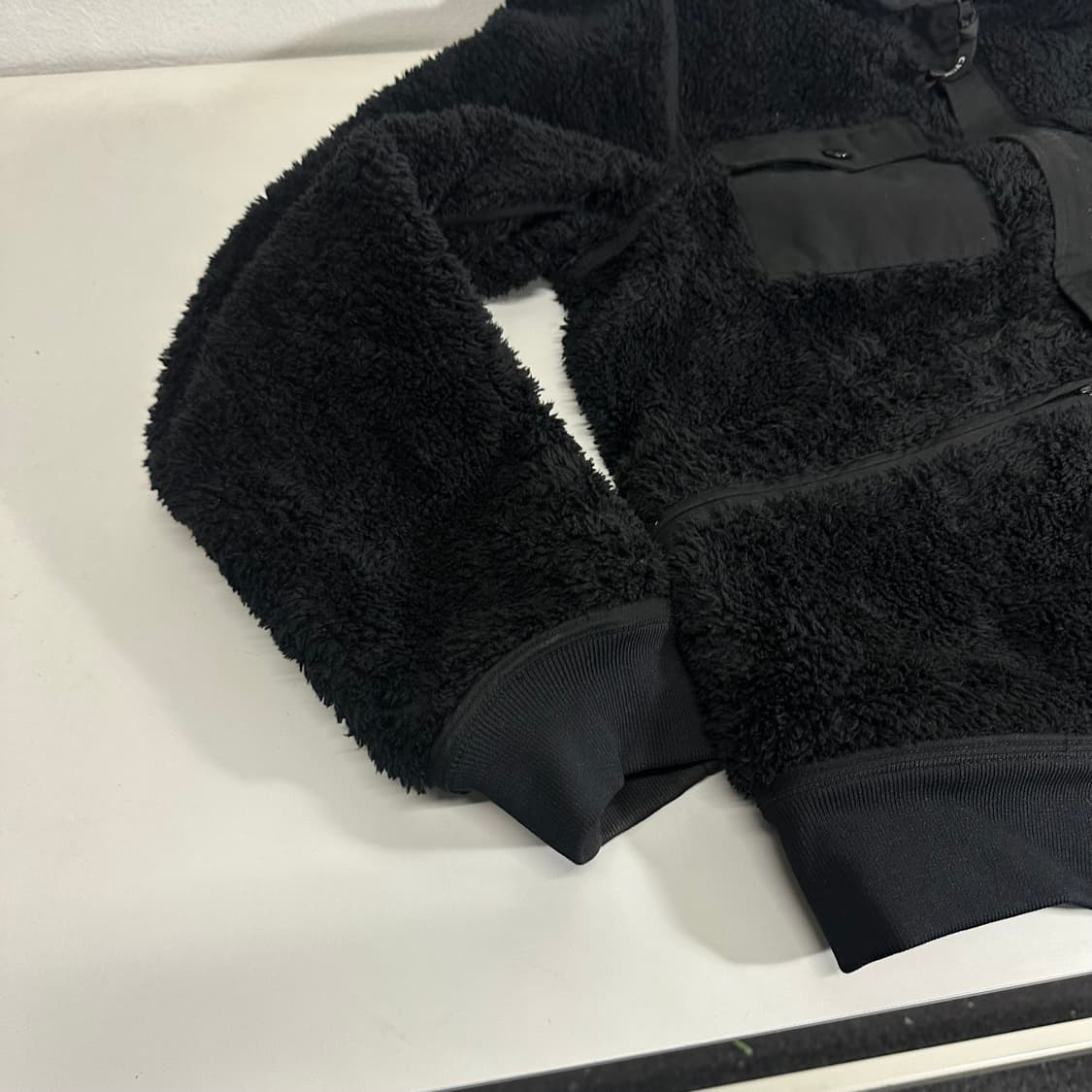 L CP컴퍼니 블랙 고글 후리스자켓 플리스 상품이미지3