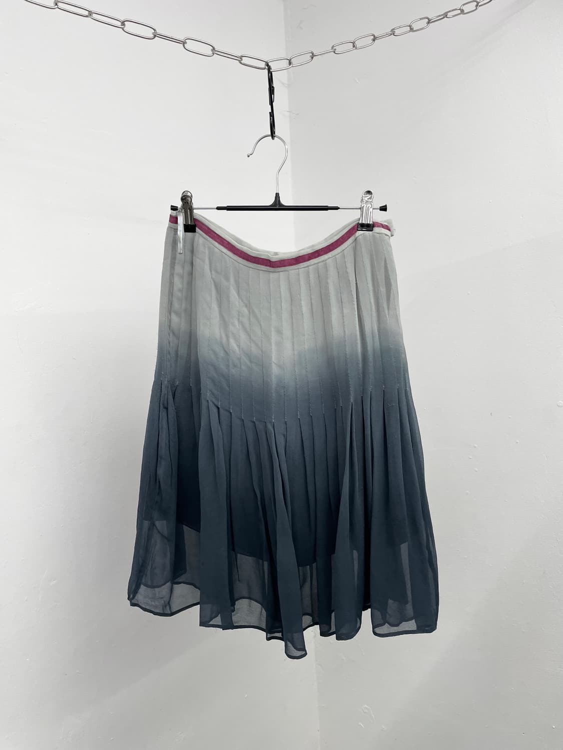 페어리 실크 그라데이션 스커트 상품이미지1