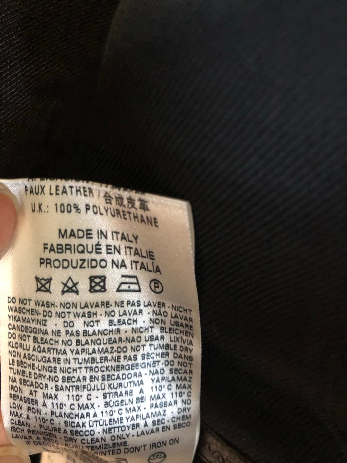 디젤 블랙 골드 데님 데미지 자켓 상품이미지6