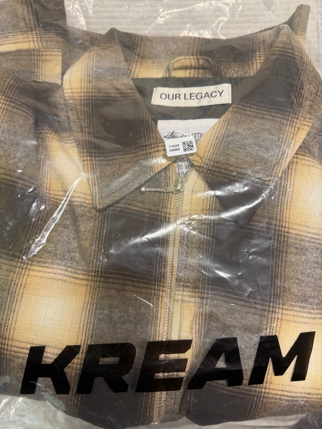 스투시 아워레가시 워크샵 블루종 자켓 플란넬 네브래스카 플란넬 플레이 상품이미지10