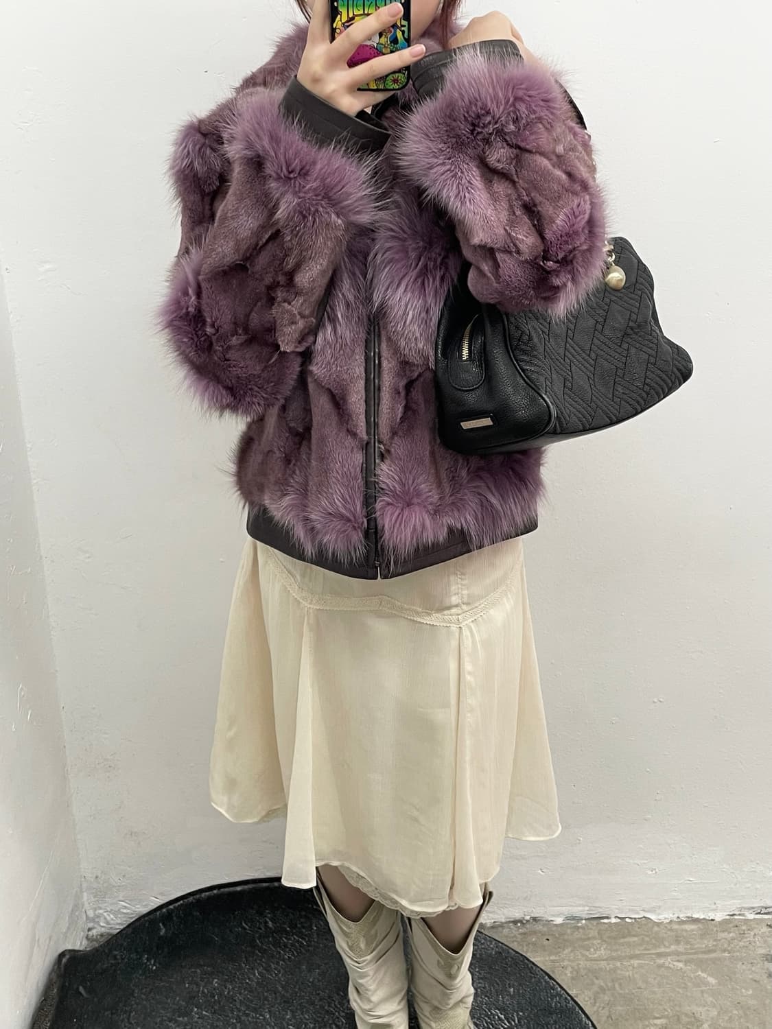 페어리 폭스 양가죽 퍼자켓  상품이미지4