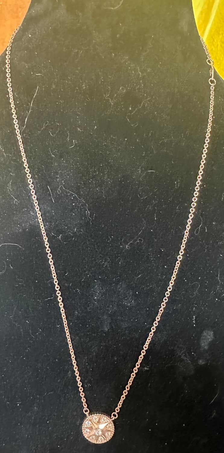 실버925로즈드방목걸이  상품이미지1