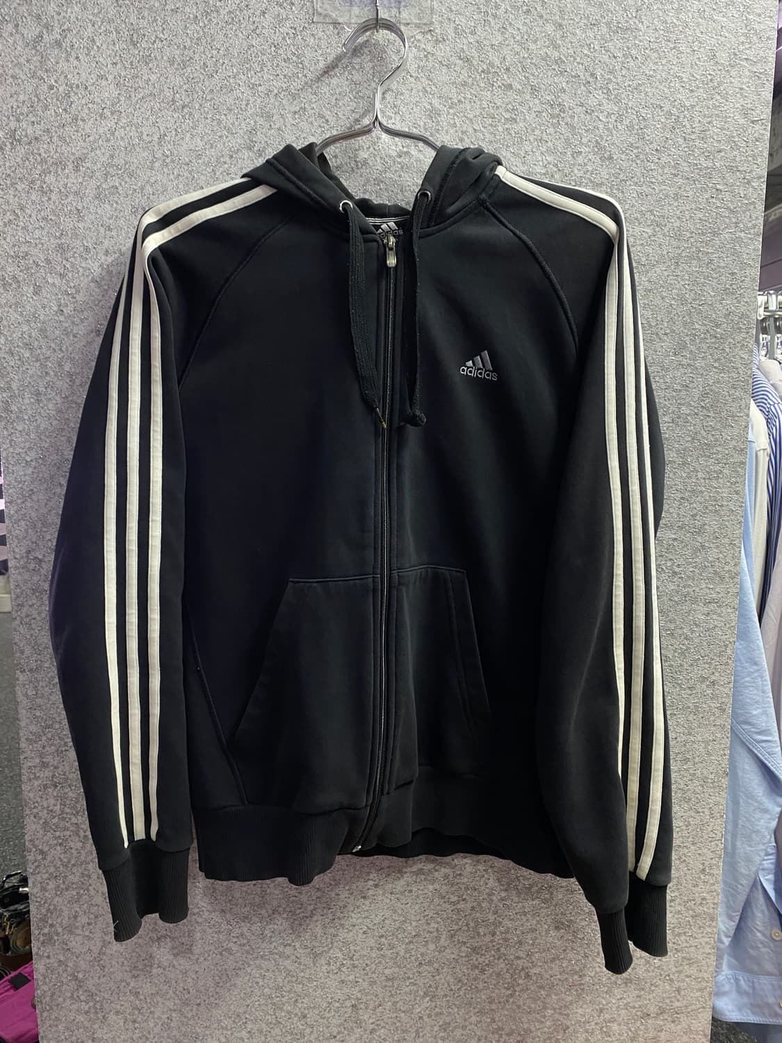 아디다스 이큅먼트 스몰로고 후드집업 B3416 상품이미지2