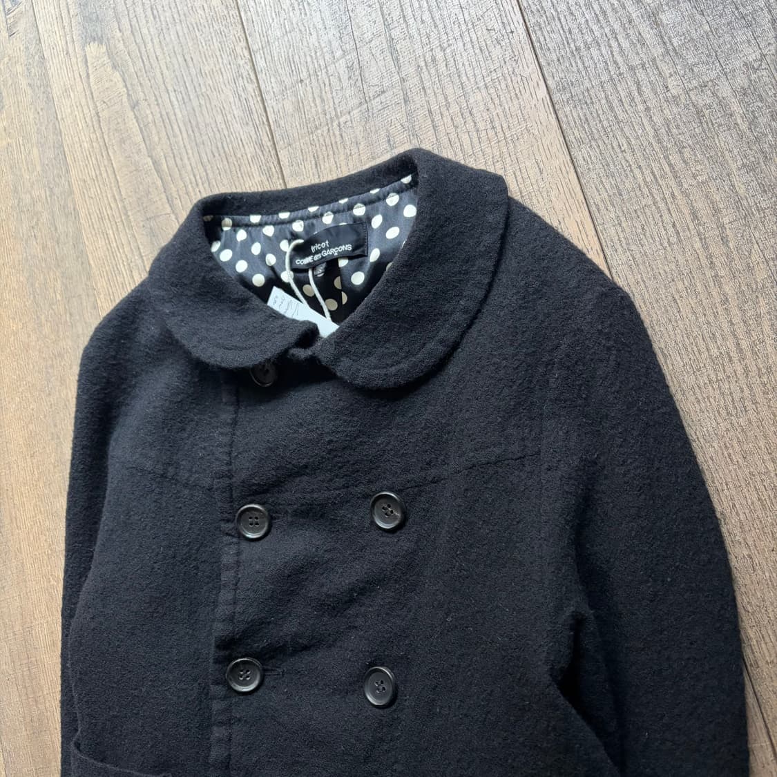Double Button Fulling Wool Coat 상품이미지3