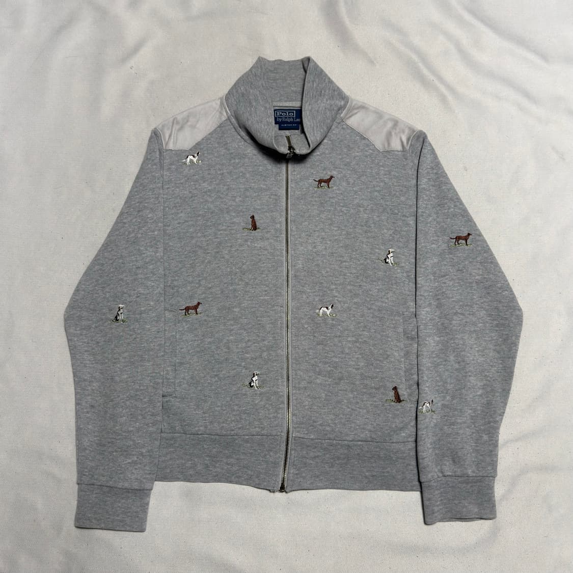 L 폴로랄프로렌 커스텀핏 동물자수 집업 자켓 상품이미지2
