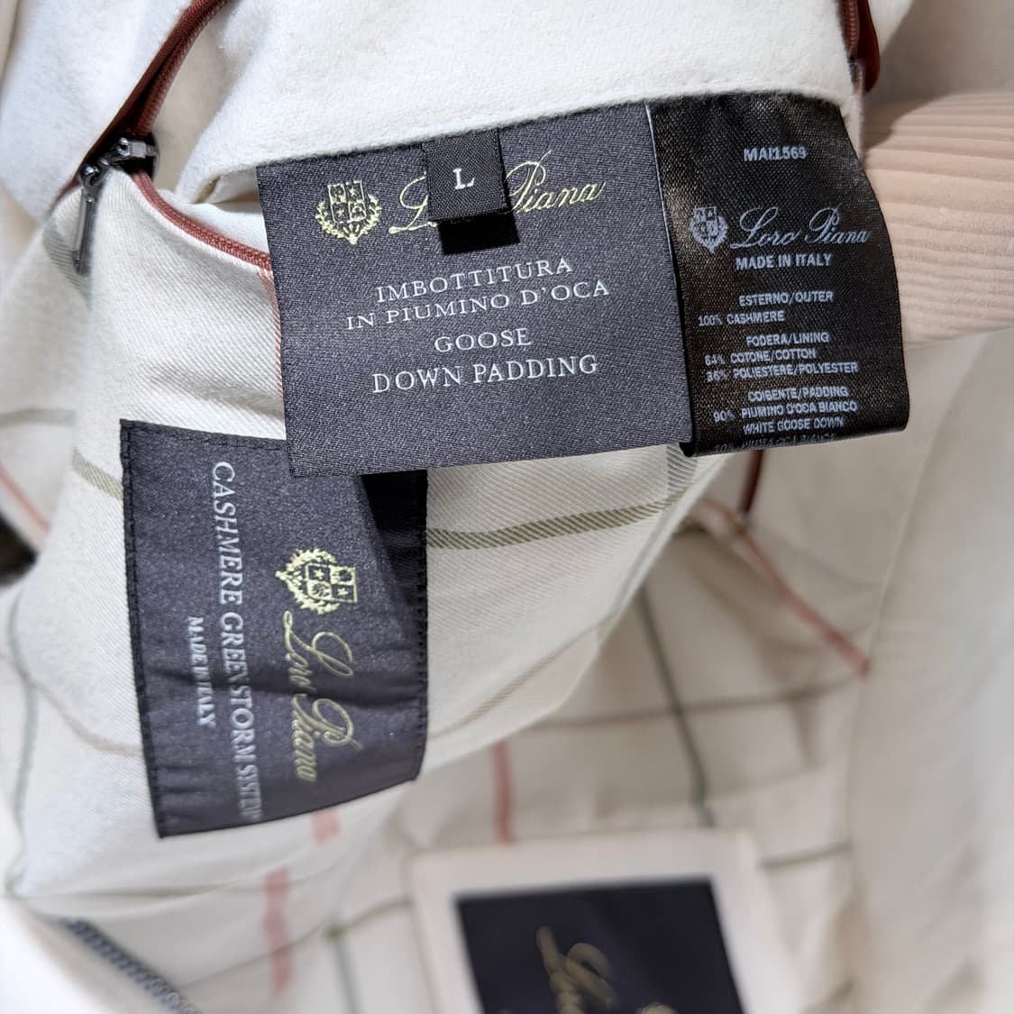 (A+/L) / 로로피아나 캐시미어 그린 스톰 시스템 패딩 조끼 베스트 상품이미지7