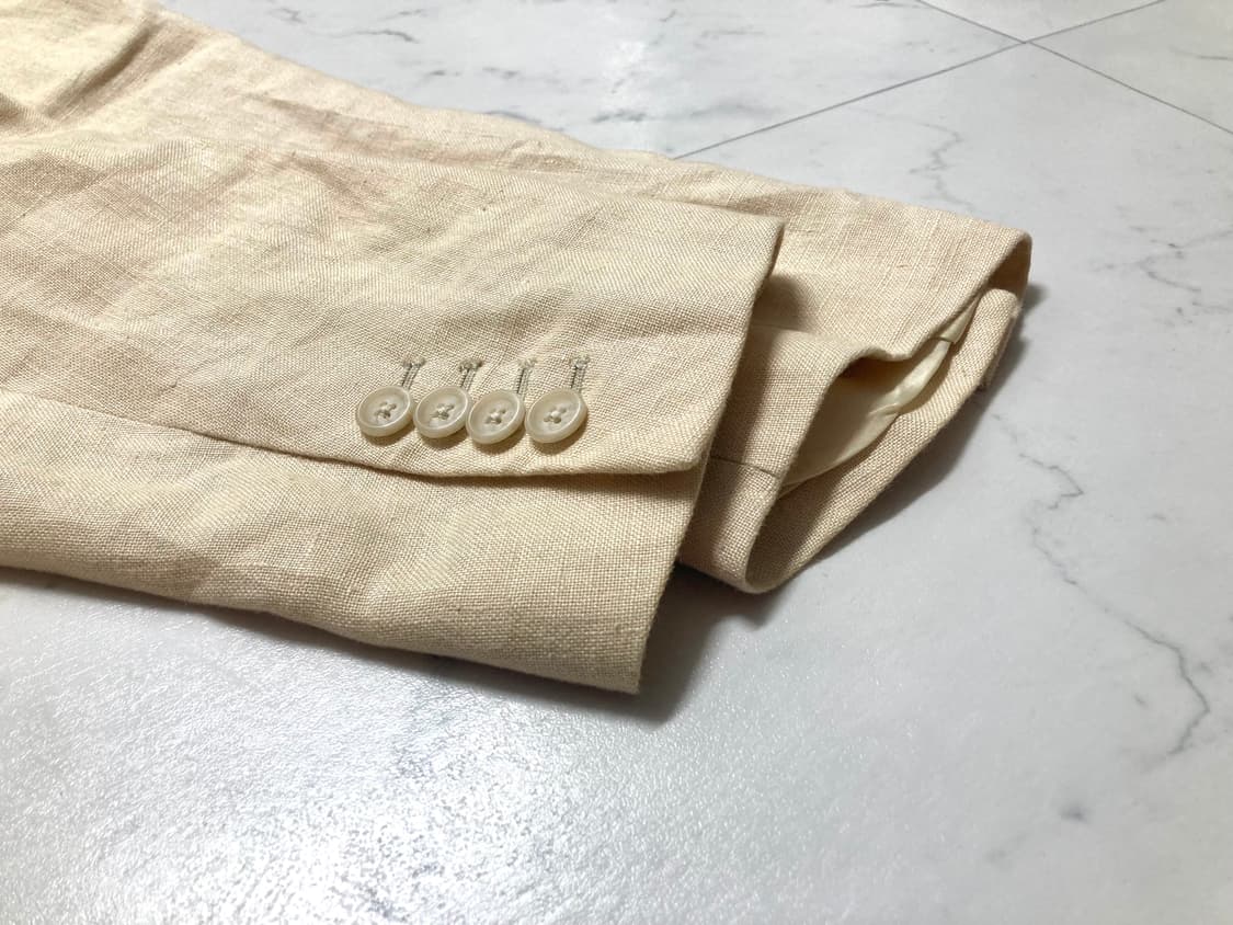 90-00s 폴로 랄프로렌 린넨 블레이저 자켓 46R, 100-105 상품이미지8