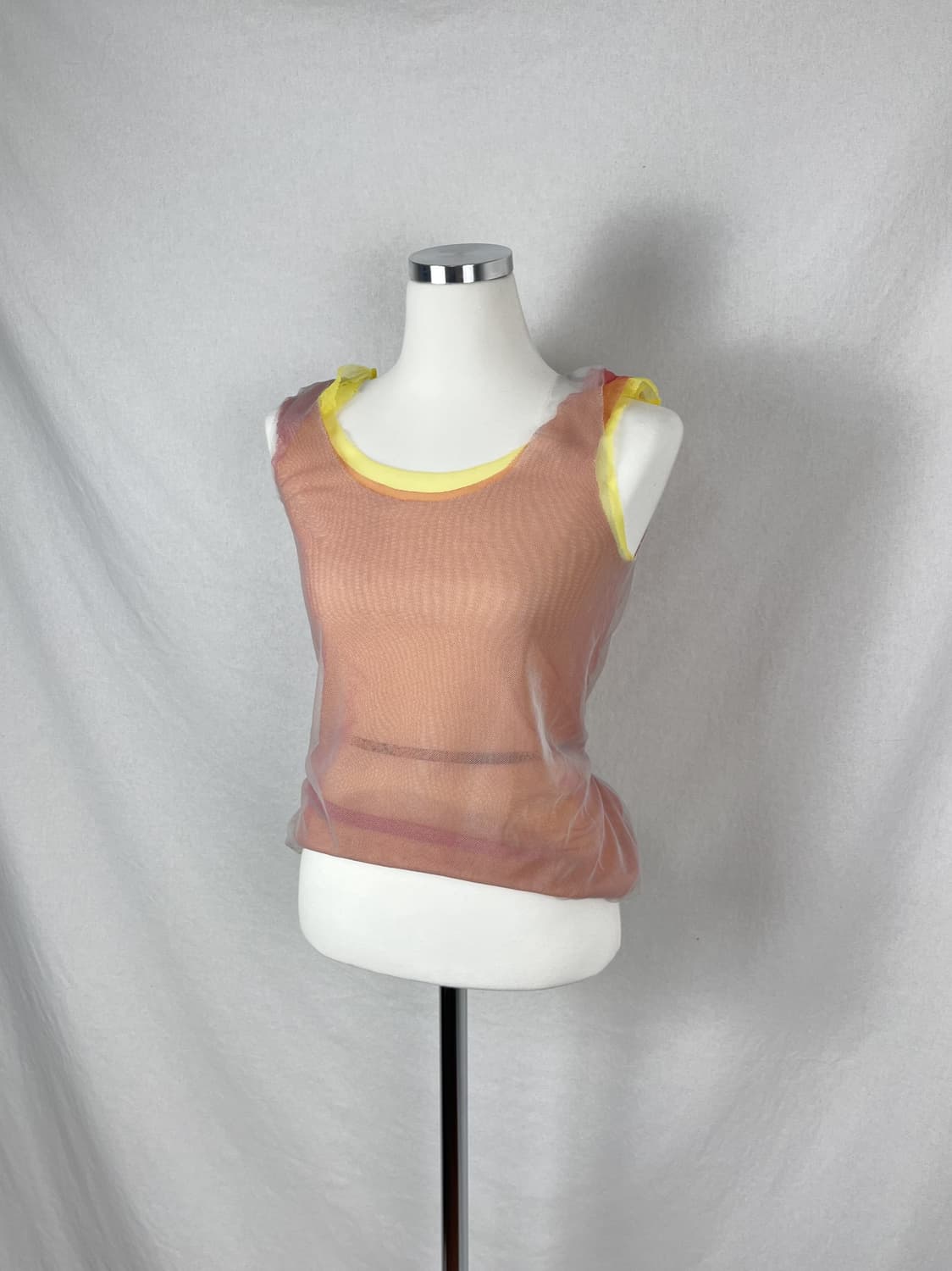 Vintage 매쉬 슬리브리스  상품이미지1