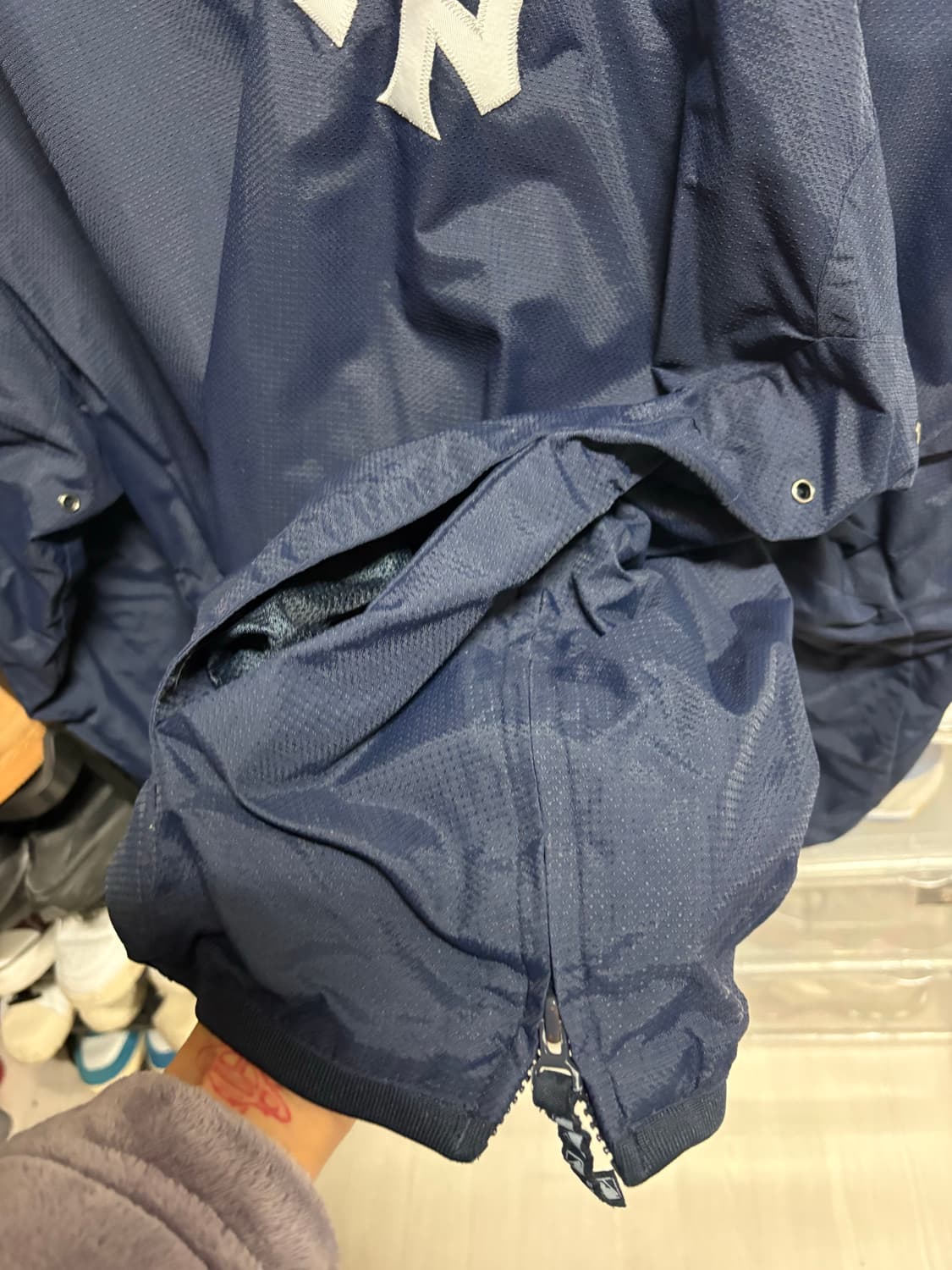 [XL] 마제스틱 뉴욕 양키스 웜업 상품이미지5