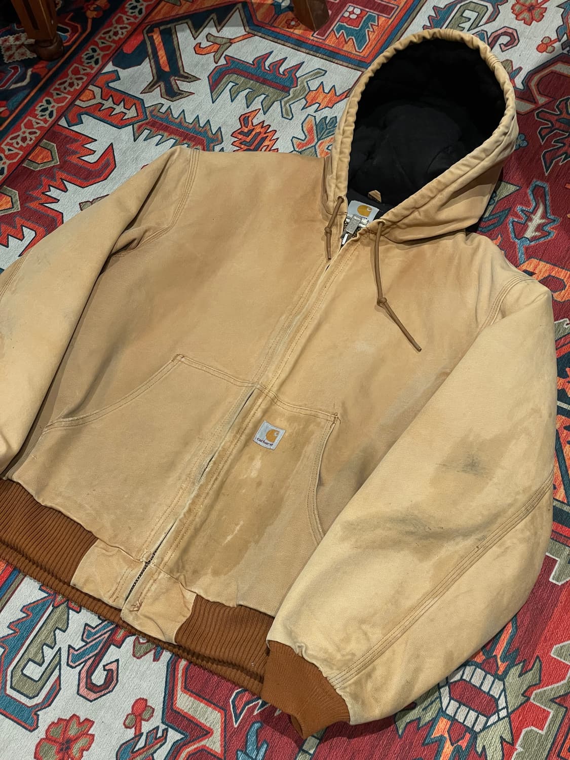 90s [USA Made] 칼하트 J140 덕 액티브 자켓 105 상품이미지2